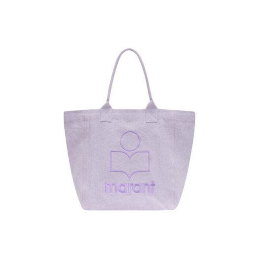 PM0002FA-A1X19M-86LC Isabel Marant Small Yenky Logo Tote Bag Lilac - 23SS