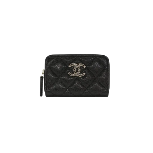 샤넬 클래식 미니 파우치 램스킨 & 골드 메탈 블랙 | Chanel | KREAM Chanel Classic Mini Pouch Lambskin & Gold Black