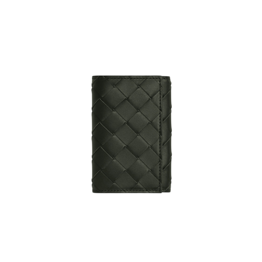 Bottega Veneta Key Pouch Dark Green