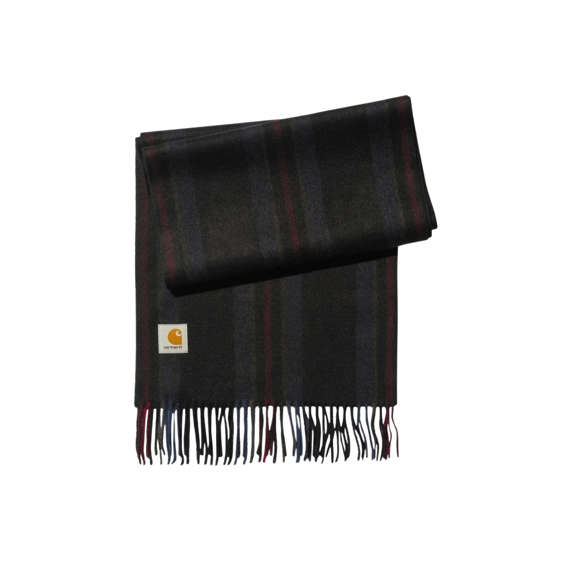 칼하트 WIP 오리건 스카프 블랙 스타코 스트라이프 | Carhartt WIP | KREAM Carhartt WIP Oregon Scarf Black Starco Stripe