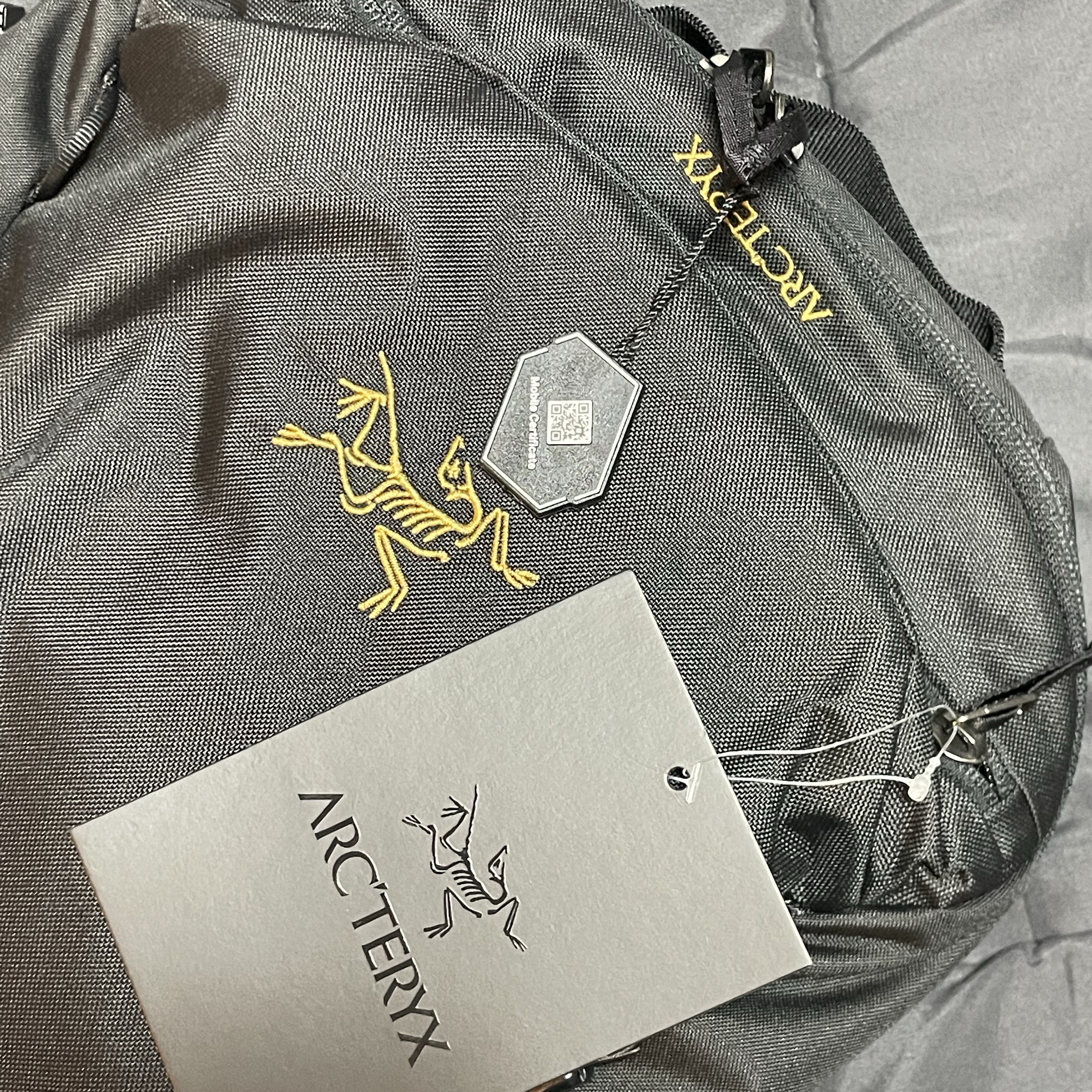 Arc'teryx Mantis 16 Backpack Black 착용 스타일