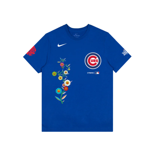 Nike x Murakami Takashi x MLB World Tour Tokyo Series 2025 Cubs SS T-Shirt Blue