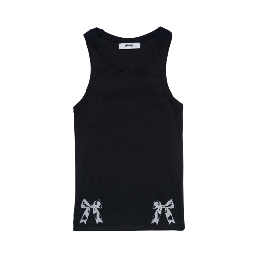 S42791 FAD Ribbon Sleeveless Black