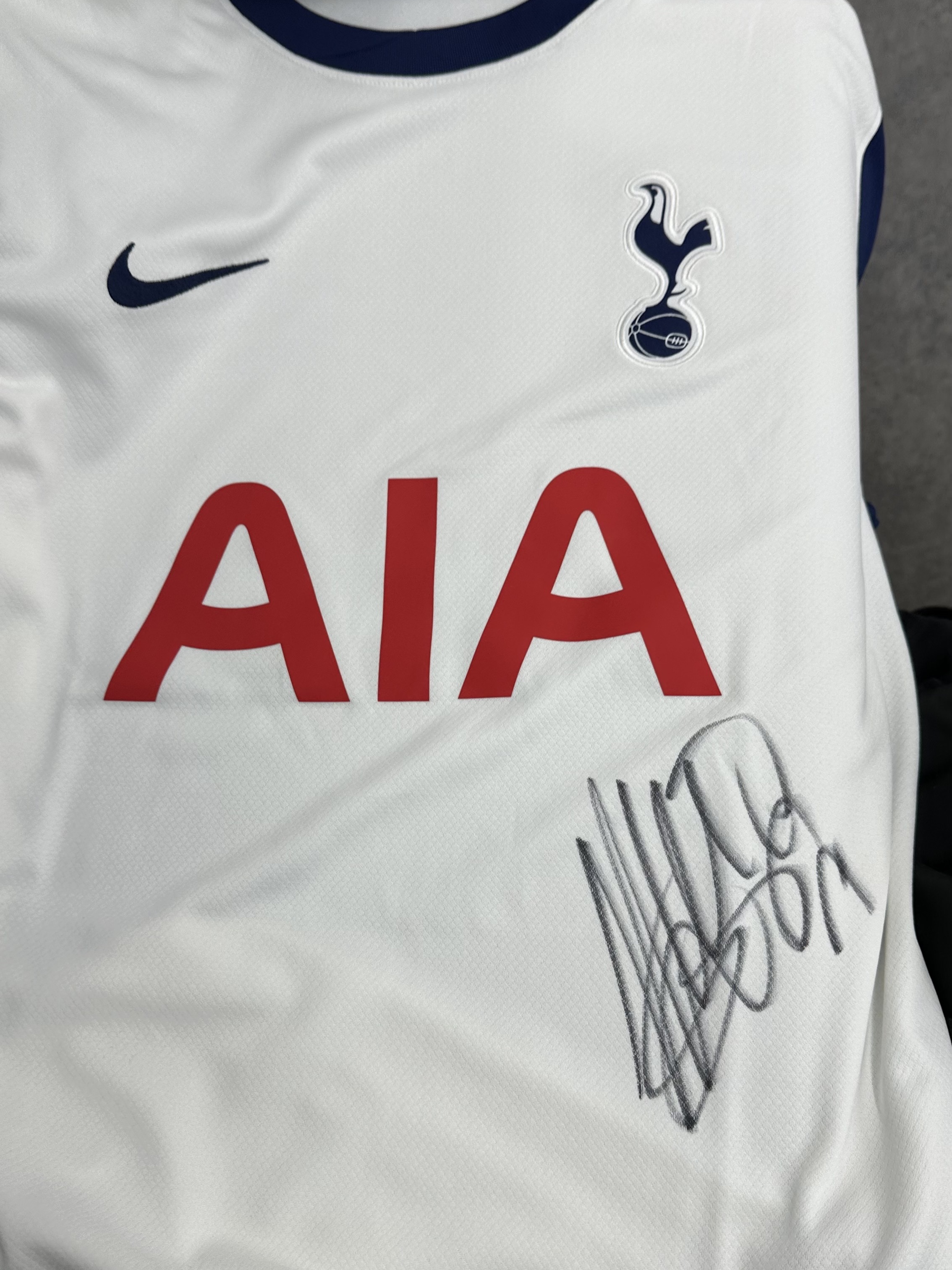 Nike Tottenham Hotspur 2024/25 Dri-Fit Stadium Home Jersey White (Non Marking Ver.) 착용 스타일