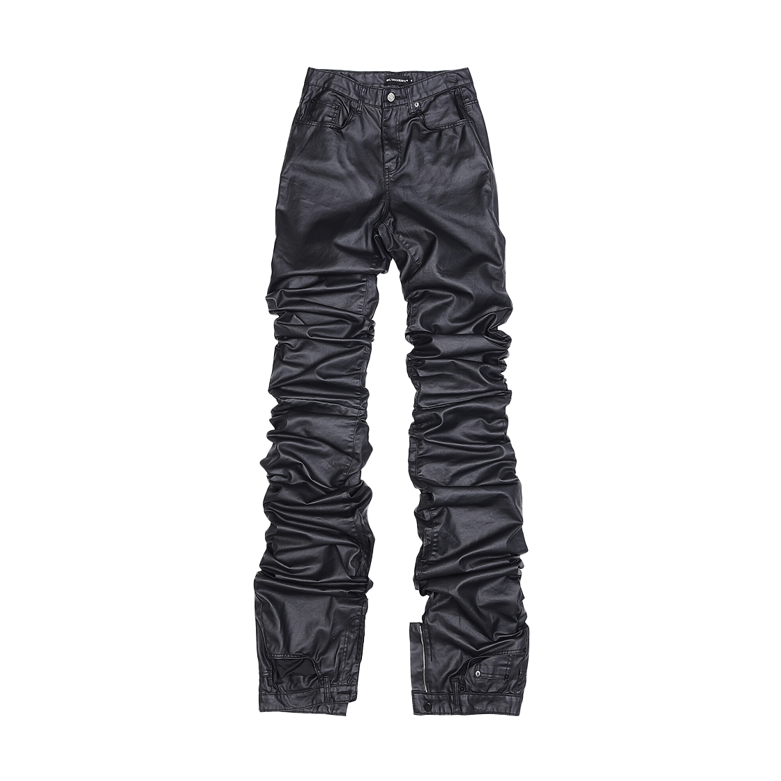 SG25SS12 Surgery Long Length Double Jeans Coated Black