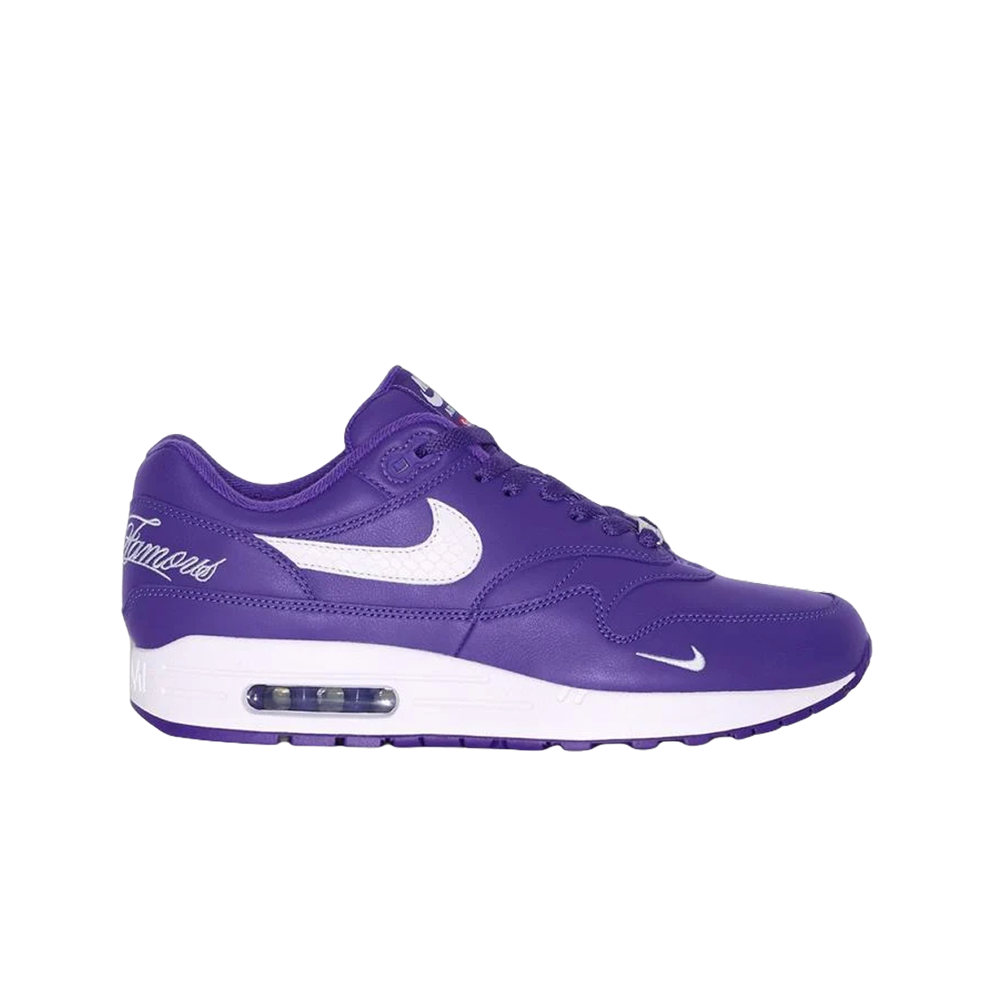 나이키 x 슈프림 에어맥스 1 '87 바시티 퍼플 화이트 - 25SS(Nike x Supreme Air Max 1 '87 Varsity Purple White - 25SS)
