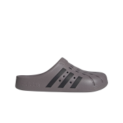 Adidas Adilette Clogs Taupe Oxide Core Black
