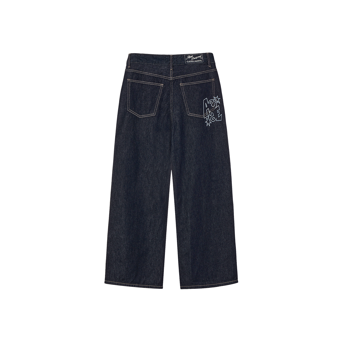 AE45SWDP001IDB AEAE Rigid Jeans Indigo Blue