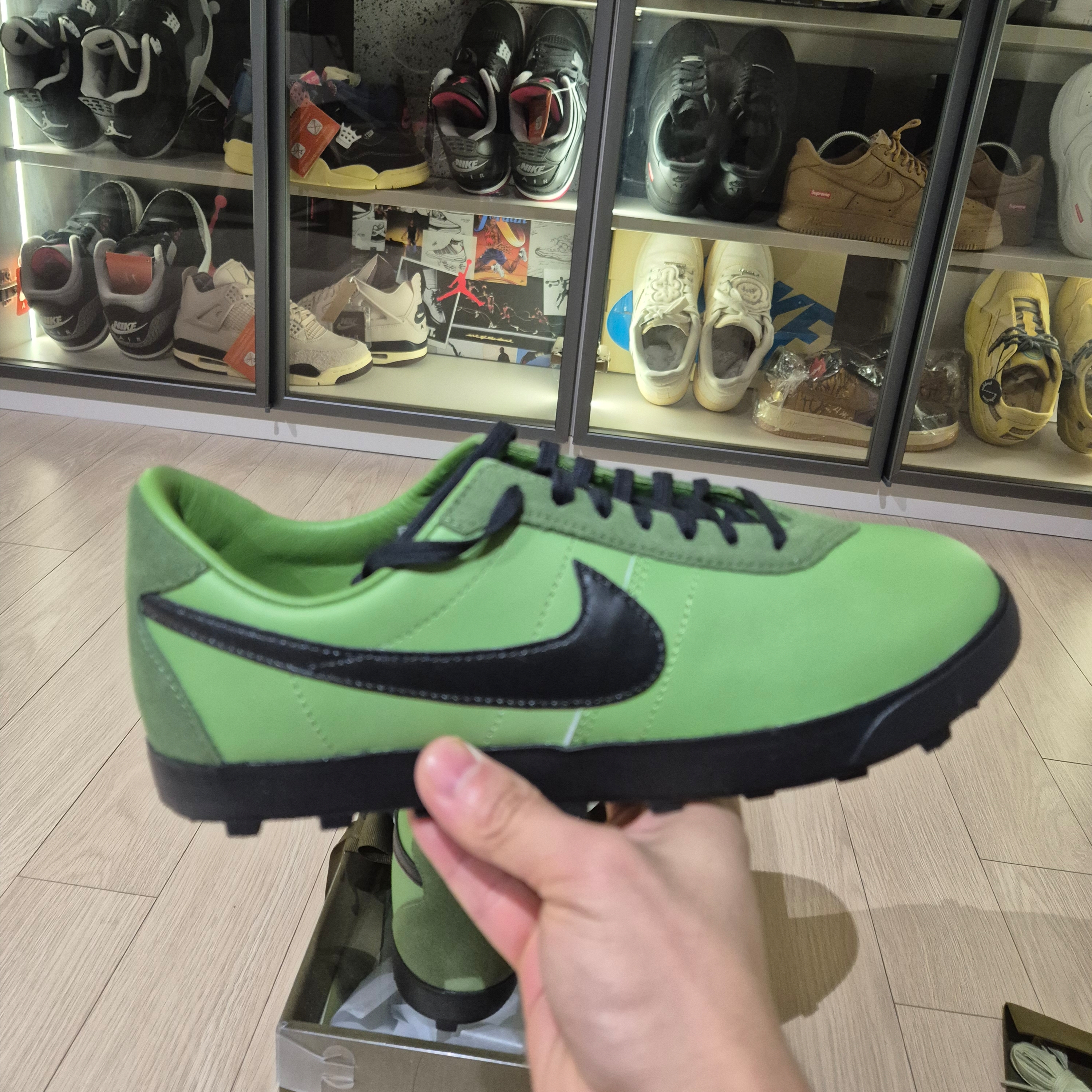 Nike x Bode Astrograbber SP Chlorophyll Black 착용 스타일 - 7