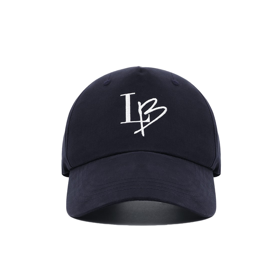 LB202503C2 Libilly LB Oversized  Navy Ball Cap Black - 대표 이미지 #1