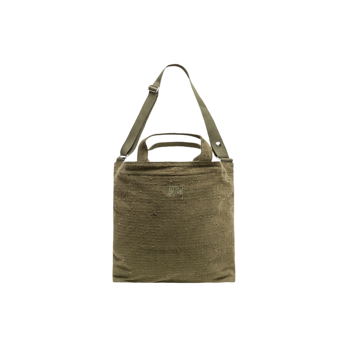 스투시 니들 펀치 크로스바디백 올리브(Stussy Needle Punch Crossbody Bag Olive)