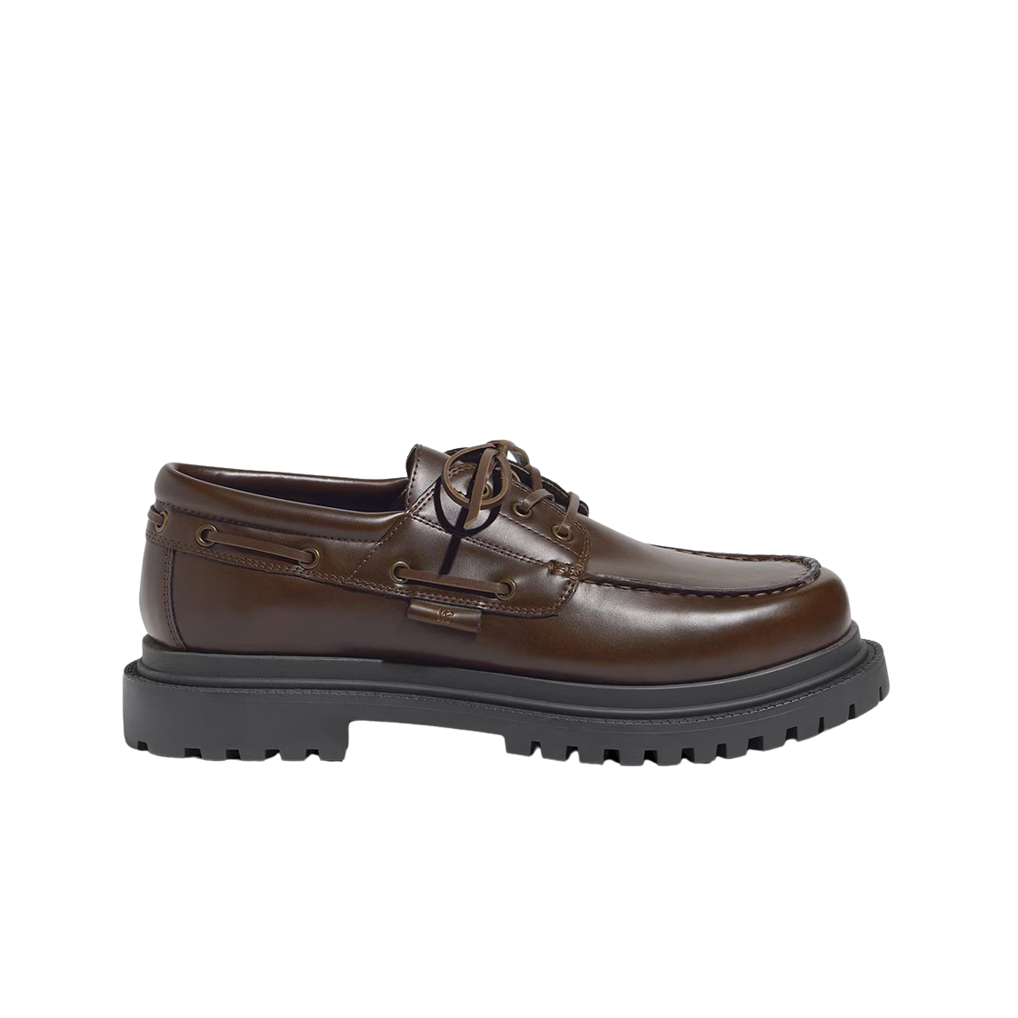 GU x 언더커버 데크 슈즈 다크 브라운(GU x Undercover Deck Shoes Dark Brown)