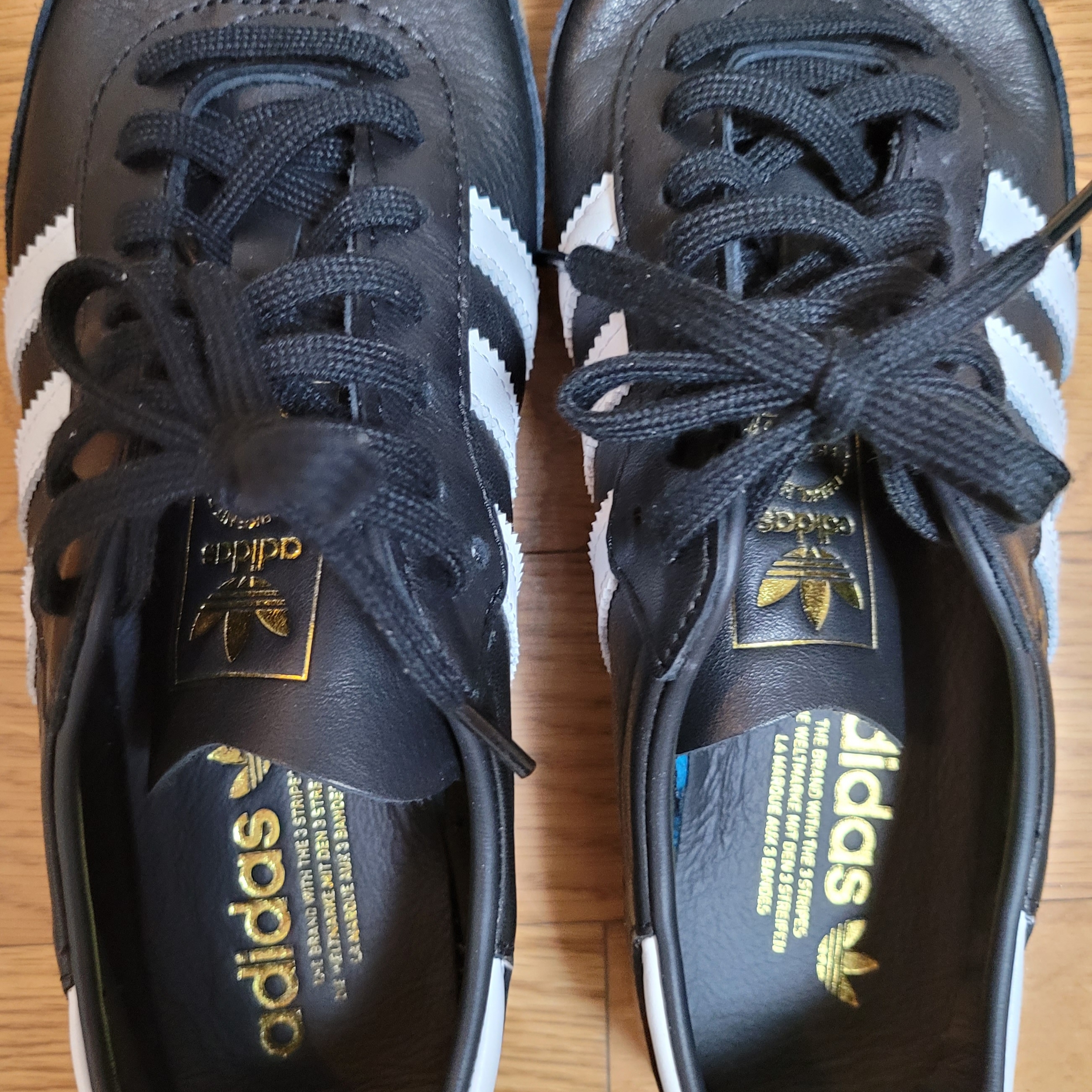 Adidas Samba Decon Core Black 착용 스타일 - 1