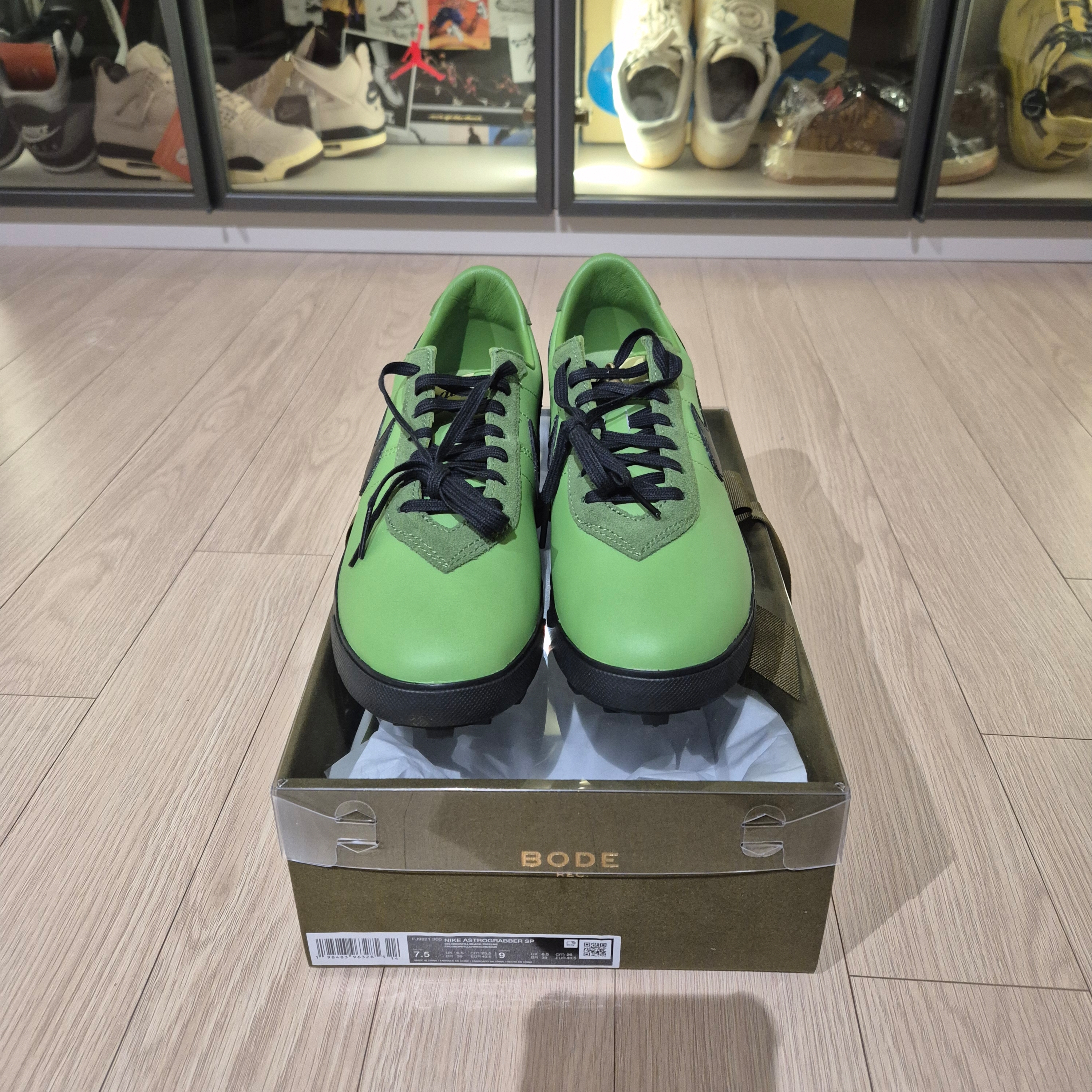 Nike x Bode Astrograbber SP Chlorophyll Black 착용 스타일 - 3