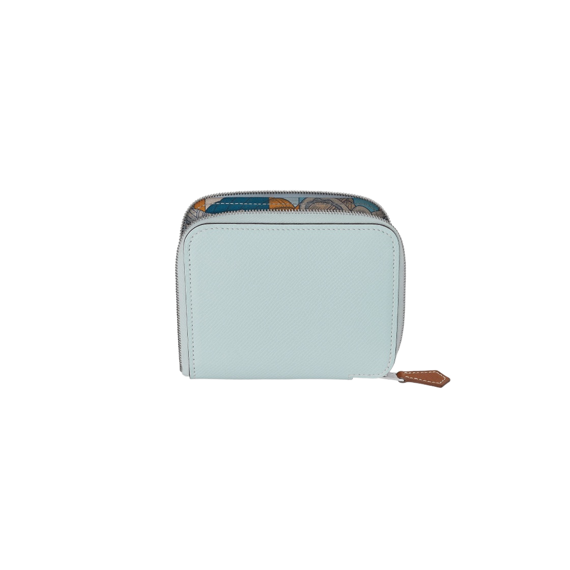 에르메스 실크인 컴팩트 지갑 앱송 & 블루 브룸 그리 뻬를르(Hermes Silk'In Compact Wallet Epsom & Bleu Brume Gris Perle) - 1