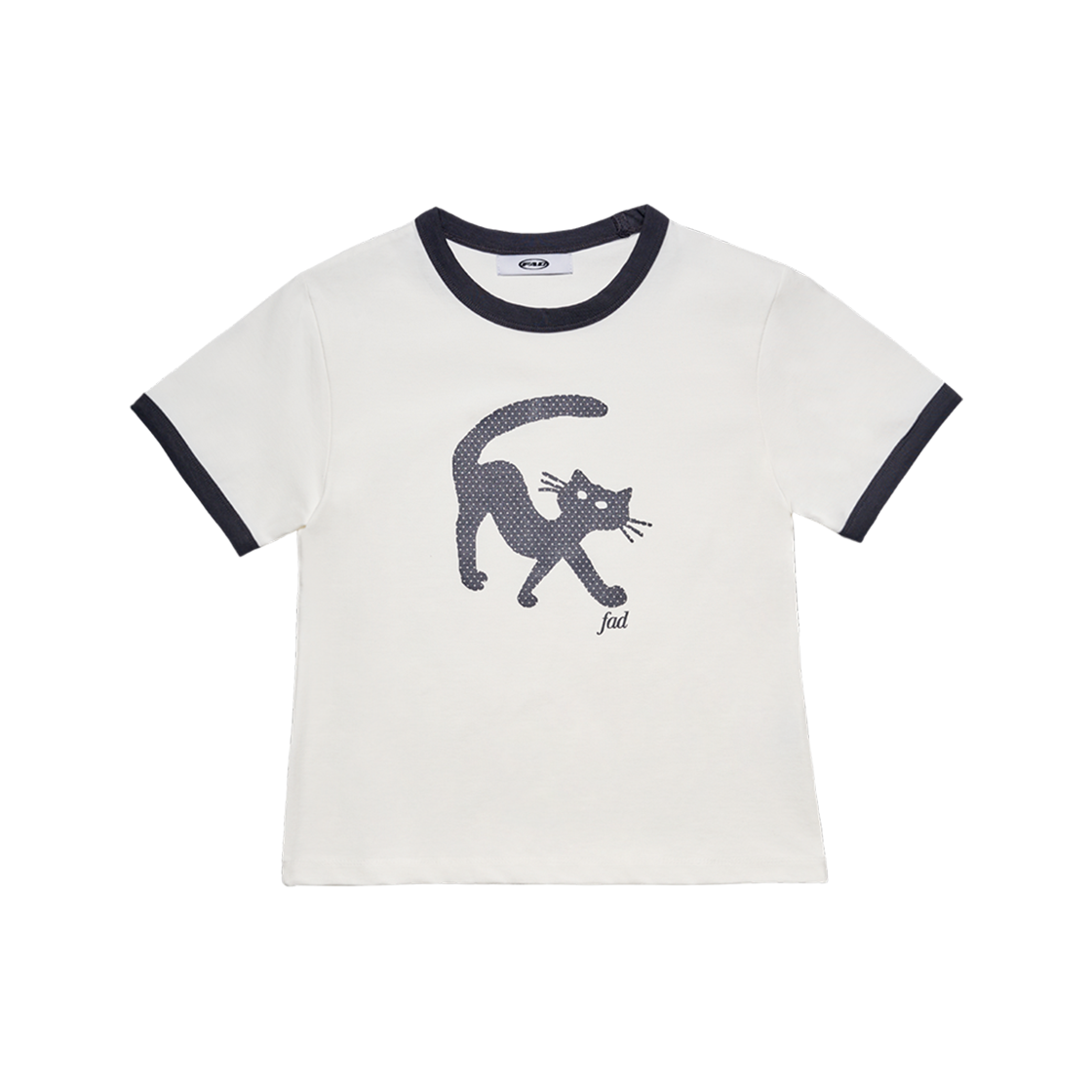 S42780 FAD Cat Ringer Tee Ivory