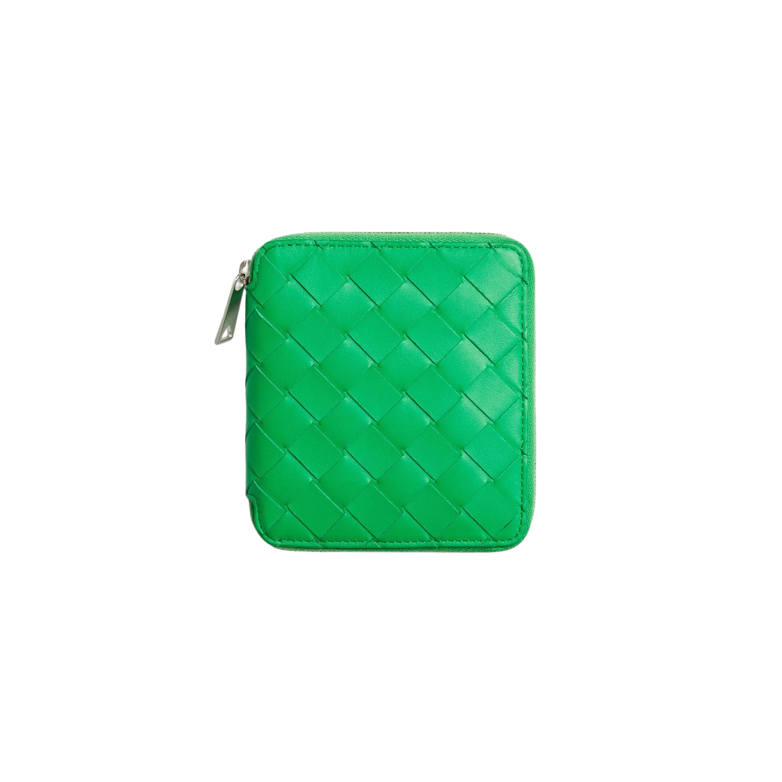 보테가 베네타 컴팩트 집 어라운드 지갑 패러킷(Bottega Veneta Compact Zip Around Wallet Parakeet) - 1