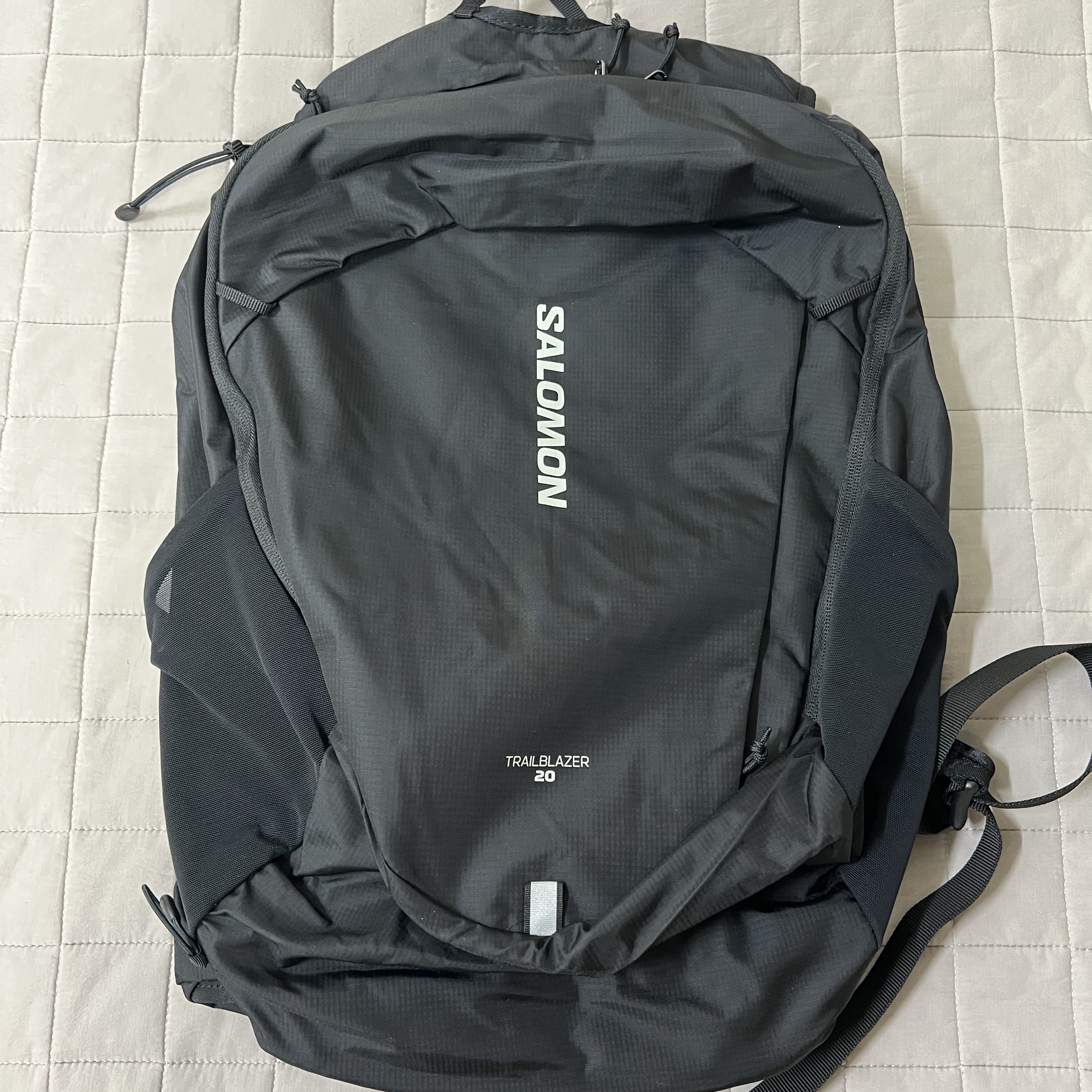 Salomon Trailblazer 20 Black 착용 스타일 - 3