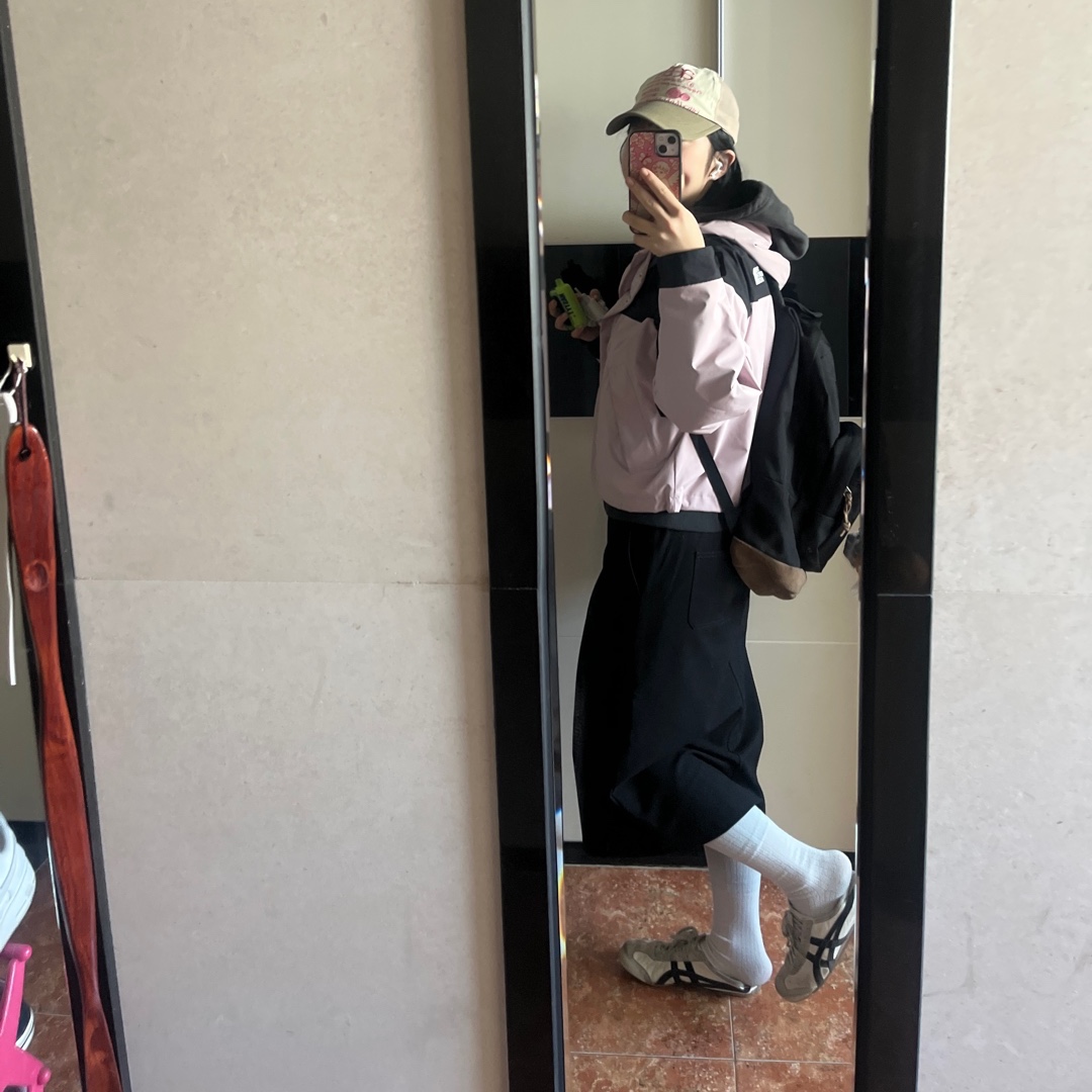 Aeae Web Logo Mesh Cap Olive Beige, (W) The North Face White Label Vaiden Jacket Pale Pink 착용 스타일 - 1