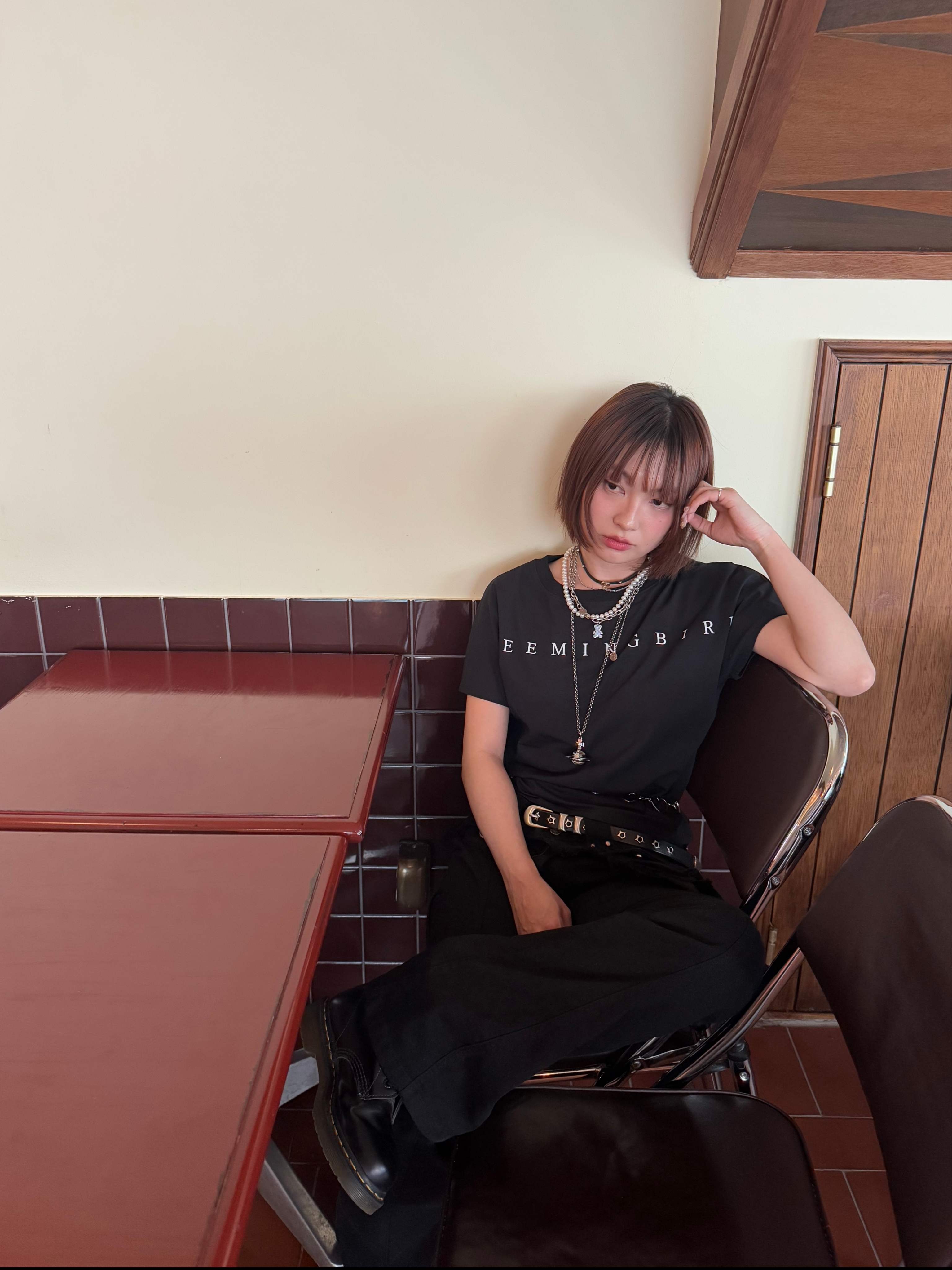 Dr. Martens 1461 Smooth Black 착용 스타일