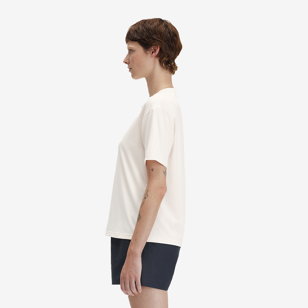 프레드페리 우먼스 크루넥 티셔츠 실키피치(Fred Perry Womens Crew Neck T-Shirt Silky Peach) - 3