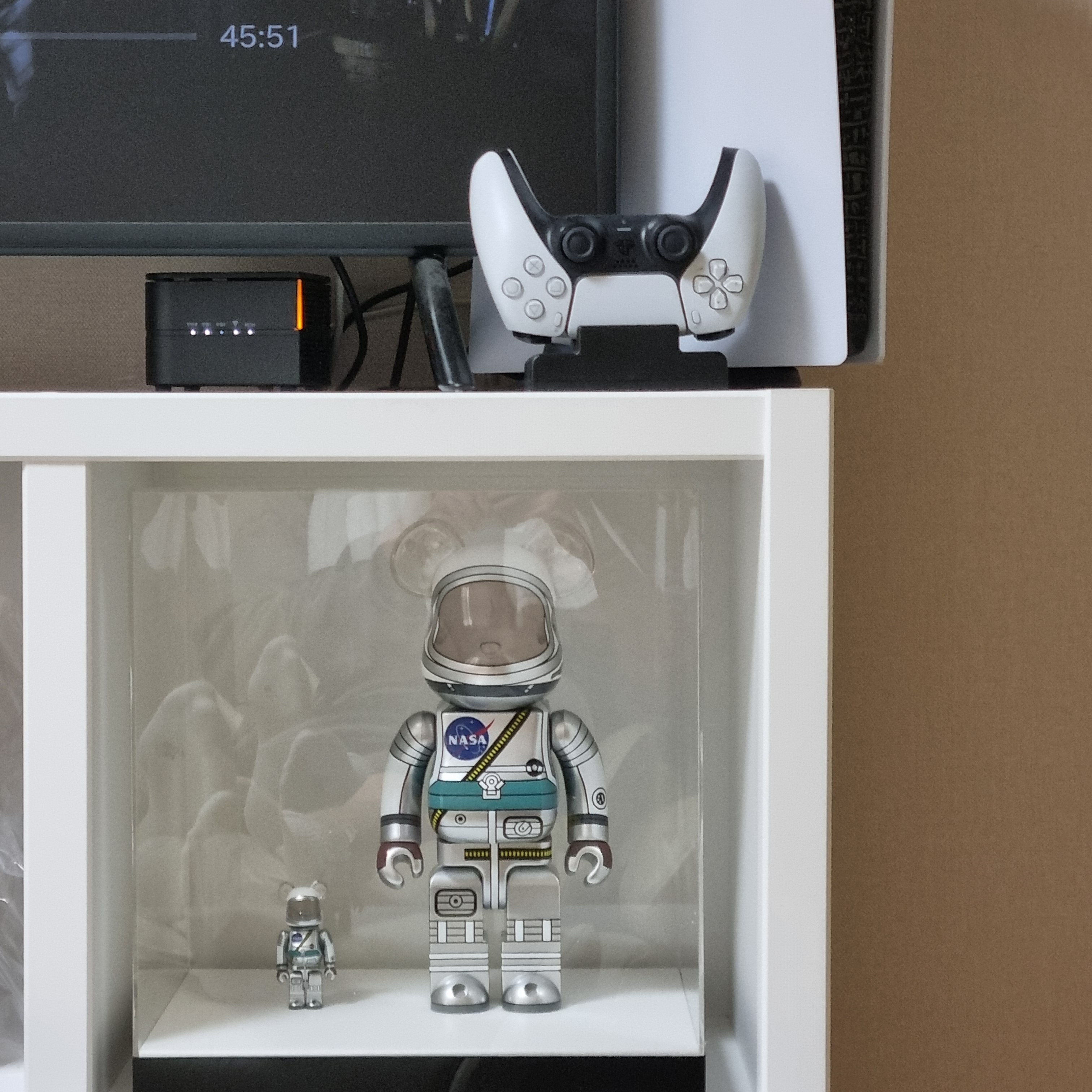 Bearbrick Project Mercury Astronaut 100% & 400% Set 착용 스타일