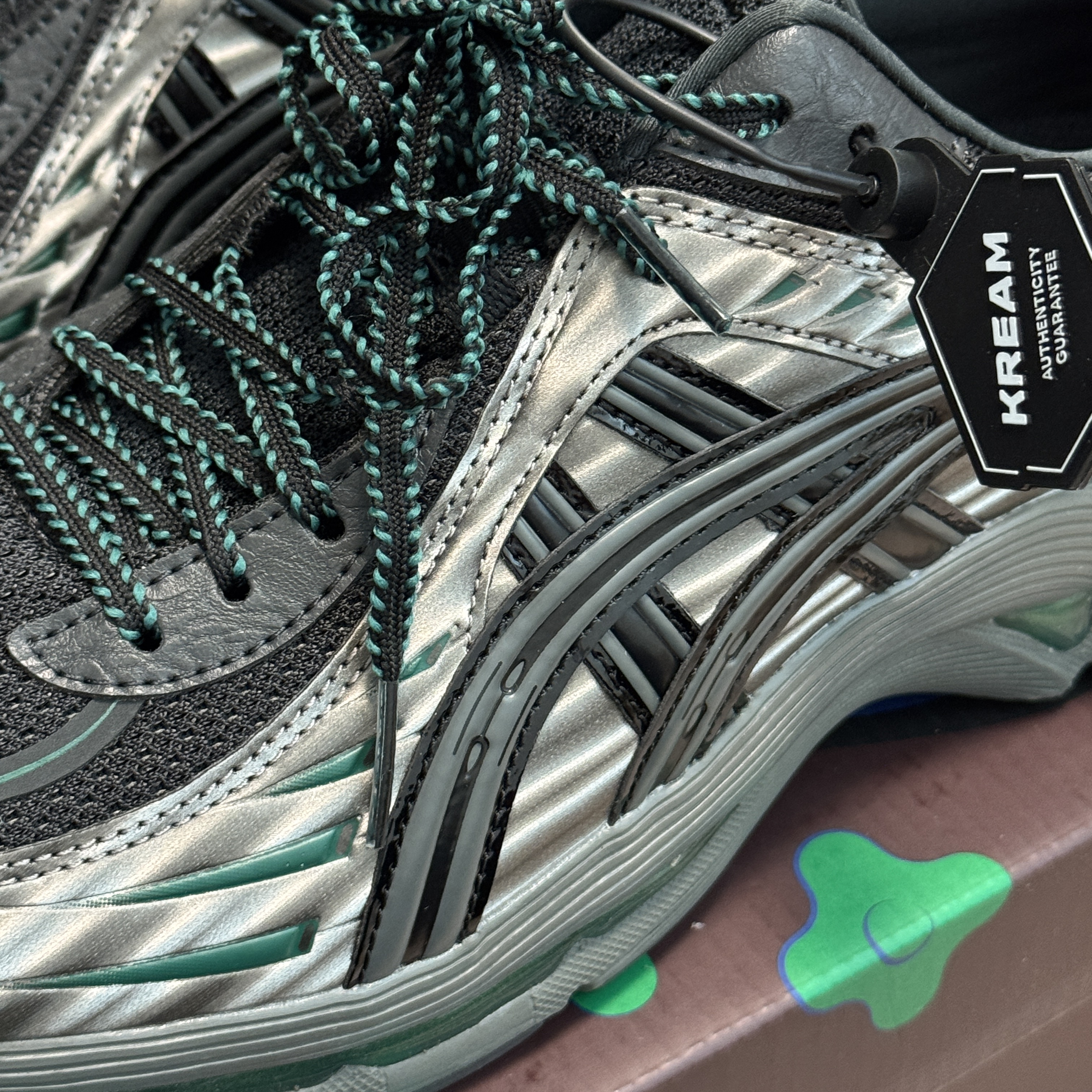 (W) Asics x Kiko Kostadinov Gel-Flammae Grey Black 착용 스타일