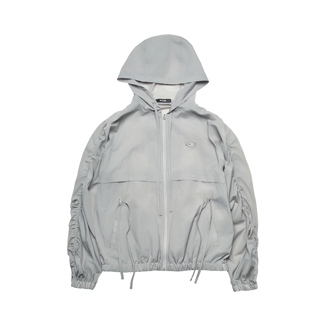 S42763 FAD Ribbon Hoodie Windbreaker Light Gray - 대표 이미지 #1
