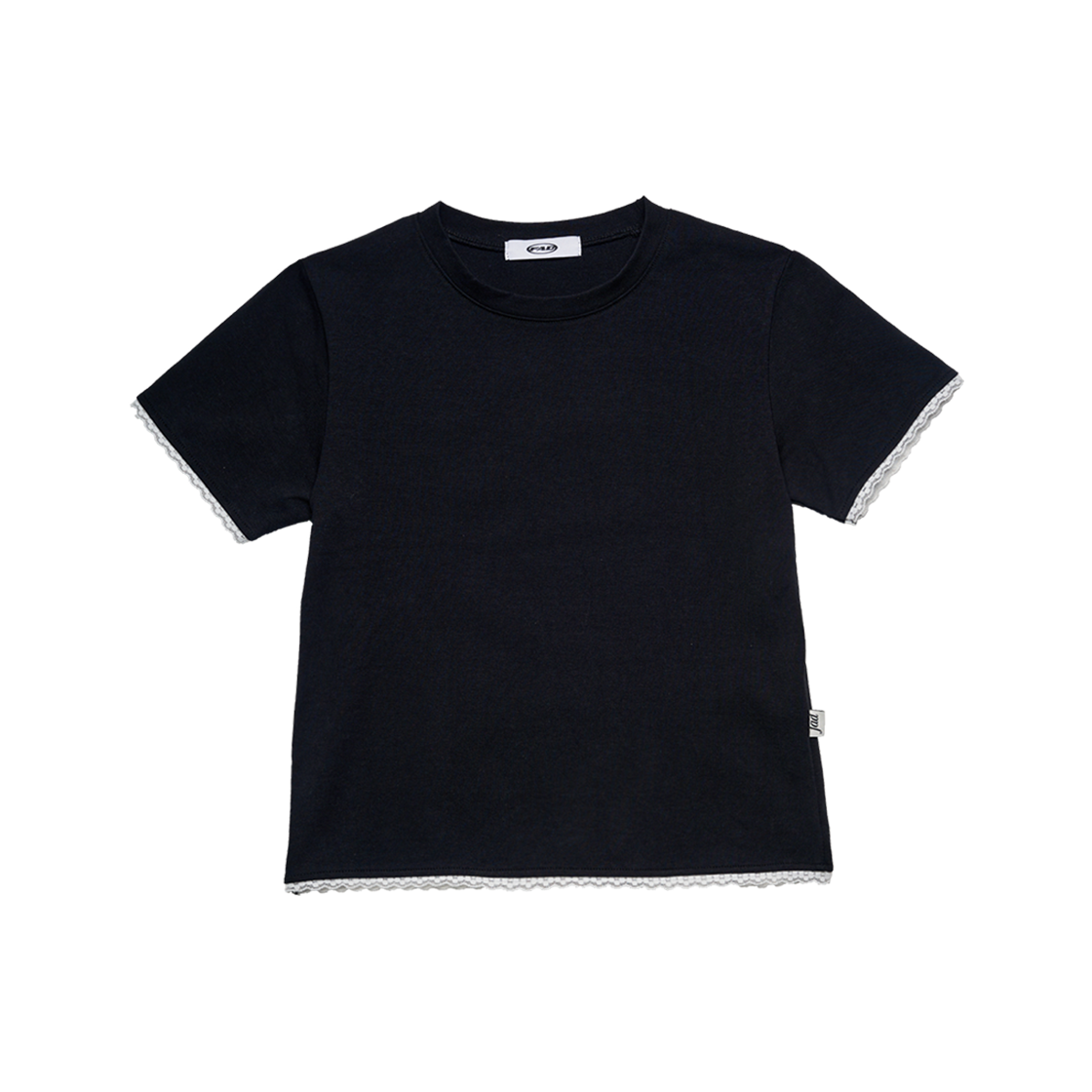 S42794 FAD Lace Tee Black