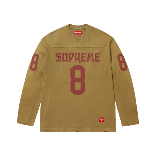 슈프림 99 롱슬리브 풋볼 탑 블랙 - 24SS | Supreme | KREAM