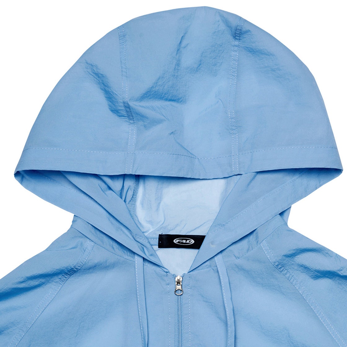 S42764 FAD Ribbon Hoodie Windbreaker Sky Blue - #3