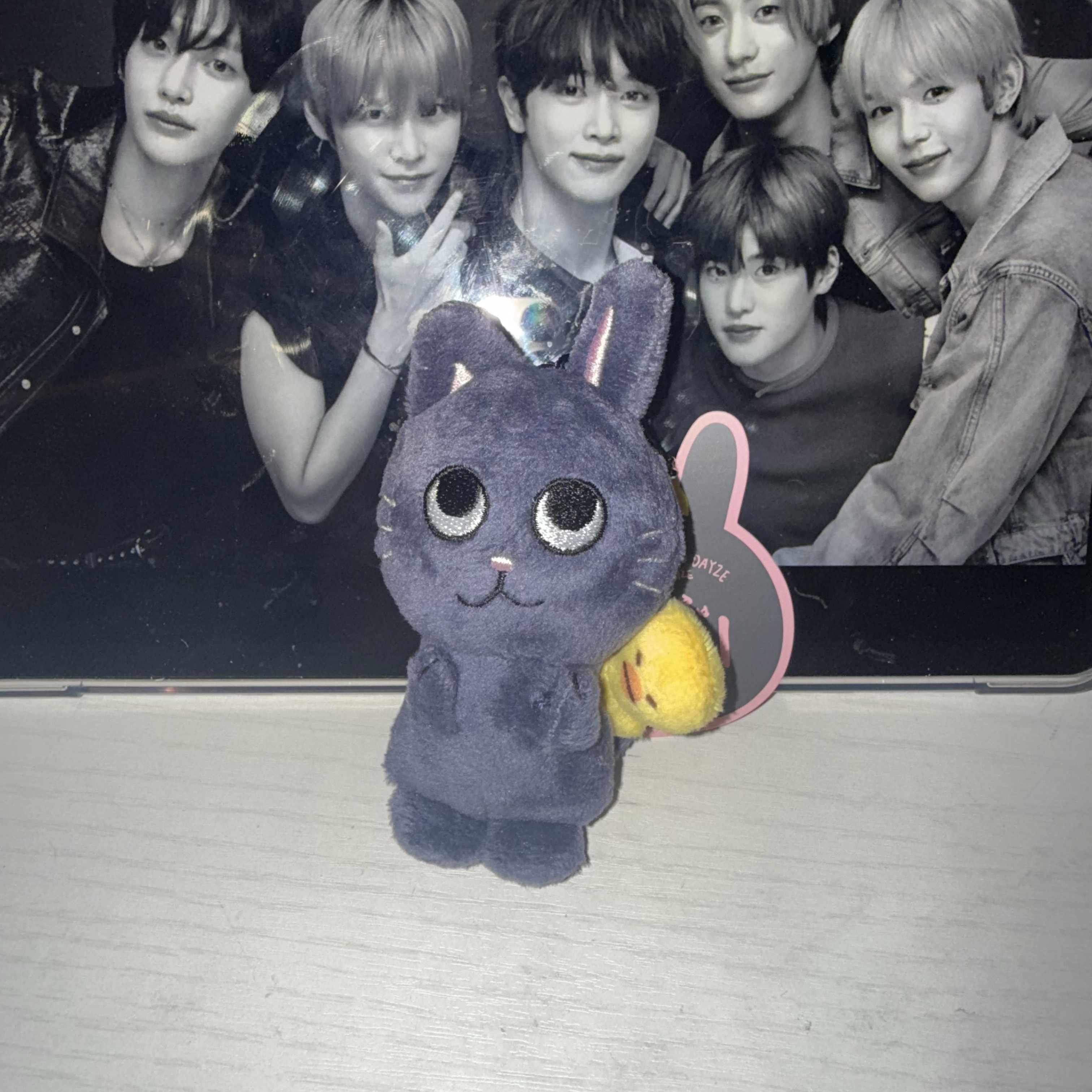 Riize Valentines Dayze 10cm Doll Keyring Wonbin 착용 스타일