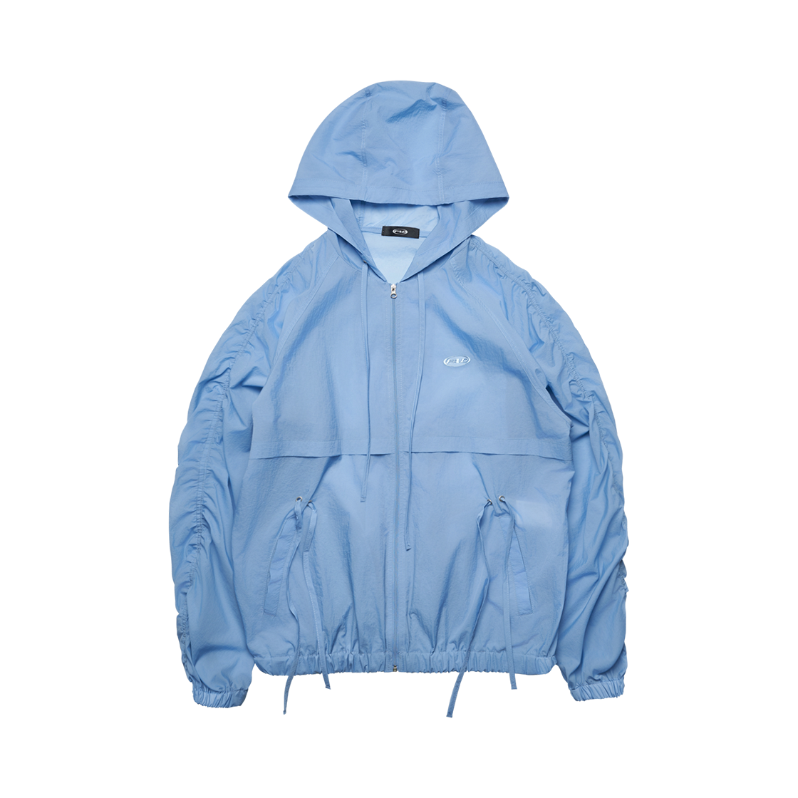 S42764 FAD Ribbon Hoodie Windbreaker Sky Blue - 대표 이미지 #1