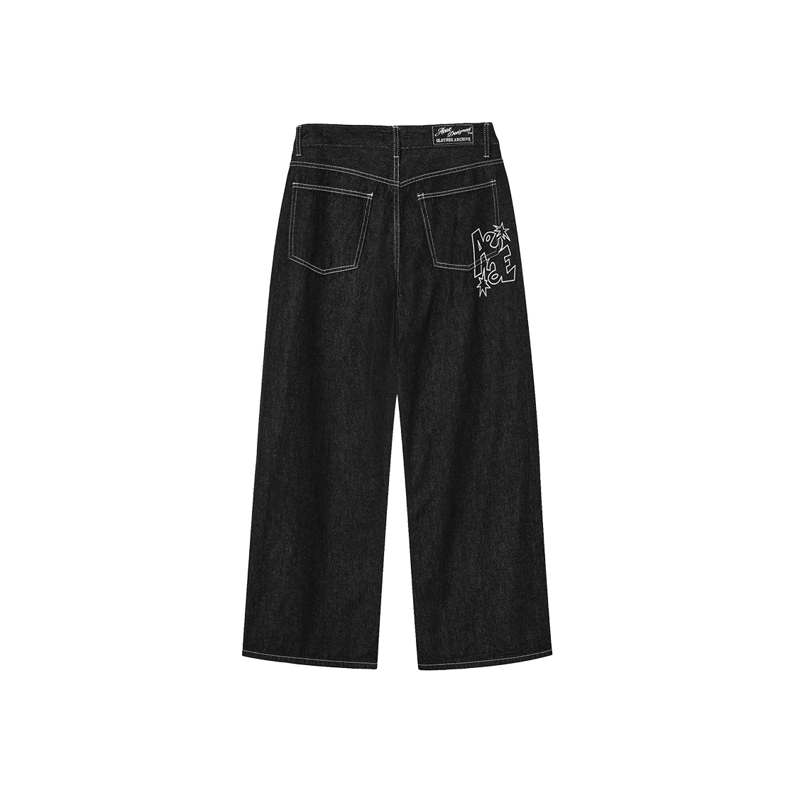 AE45SWDP001BLK AEAE Rigid Jeans Black