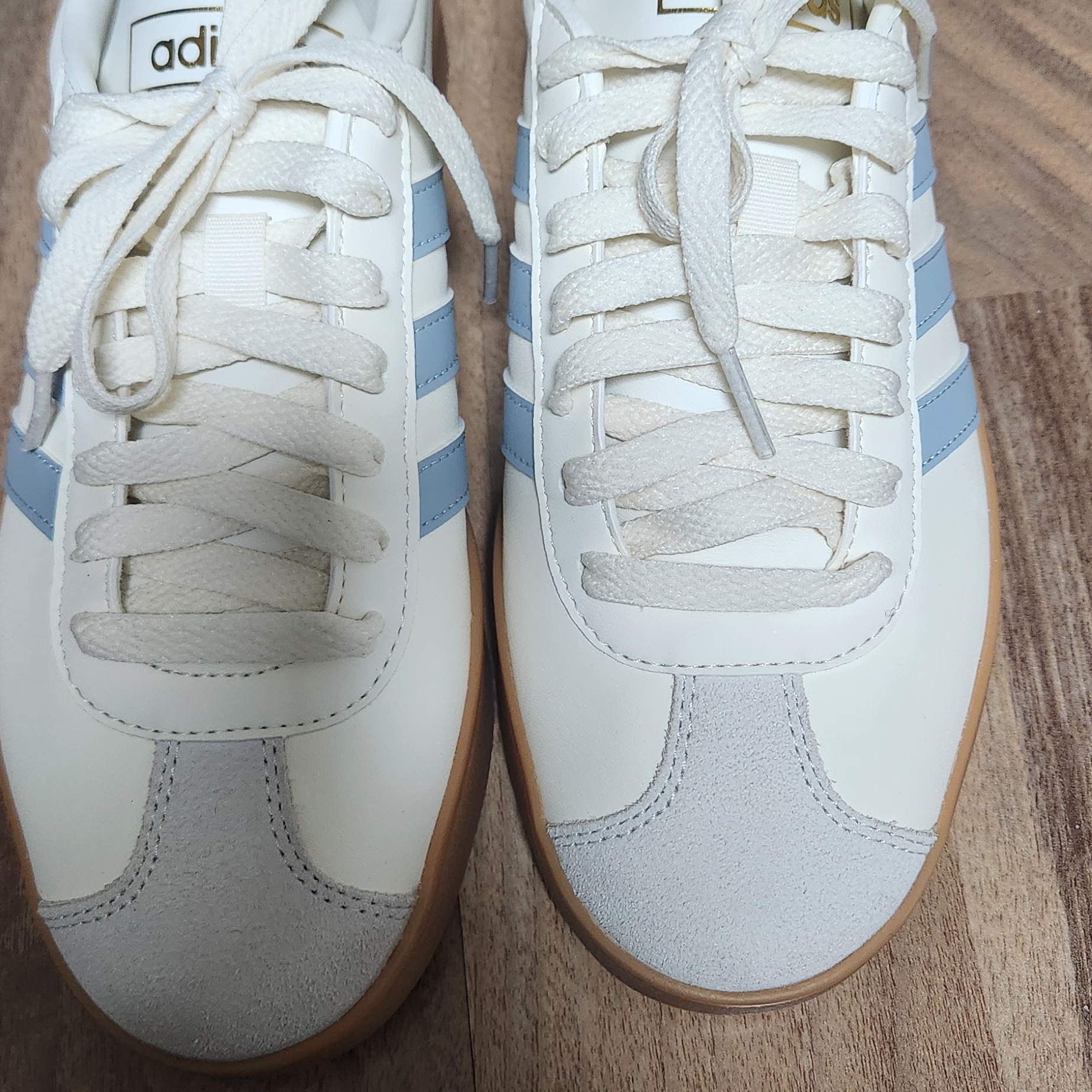 Adidas Neo VL Court 2.0 White Blue 착용 스타일