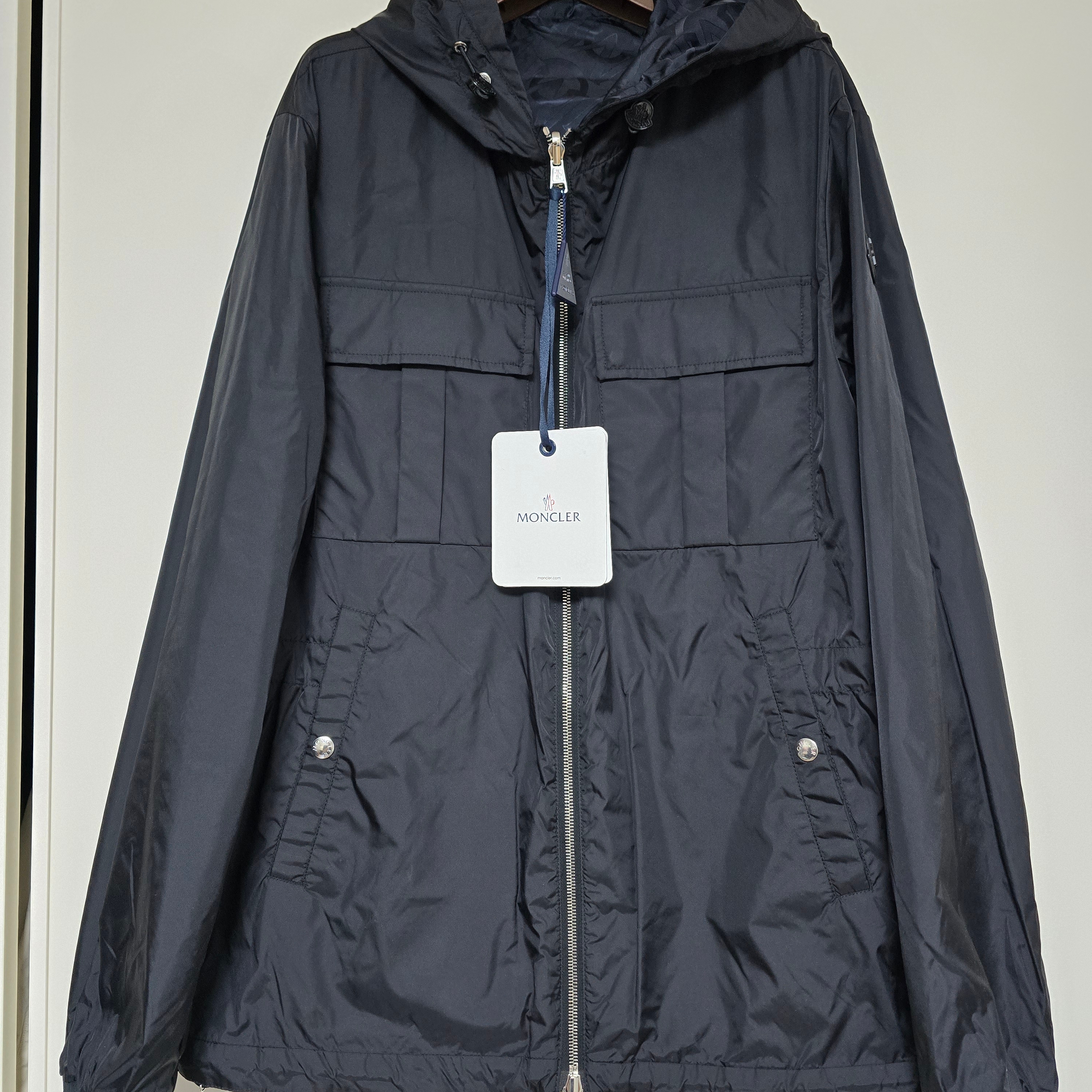 Moncler Cordier Reversible Jacket Black - 22SS 착용 스타일 - 1