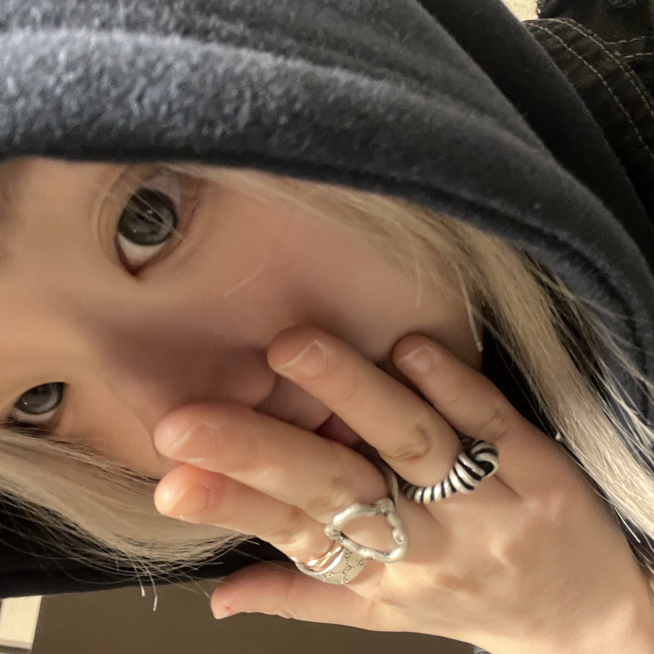 Sentiments No.468 Ring Burnish, Sentiments No.448 Ring Burnish 착용 스타일