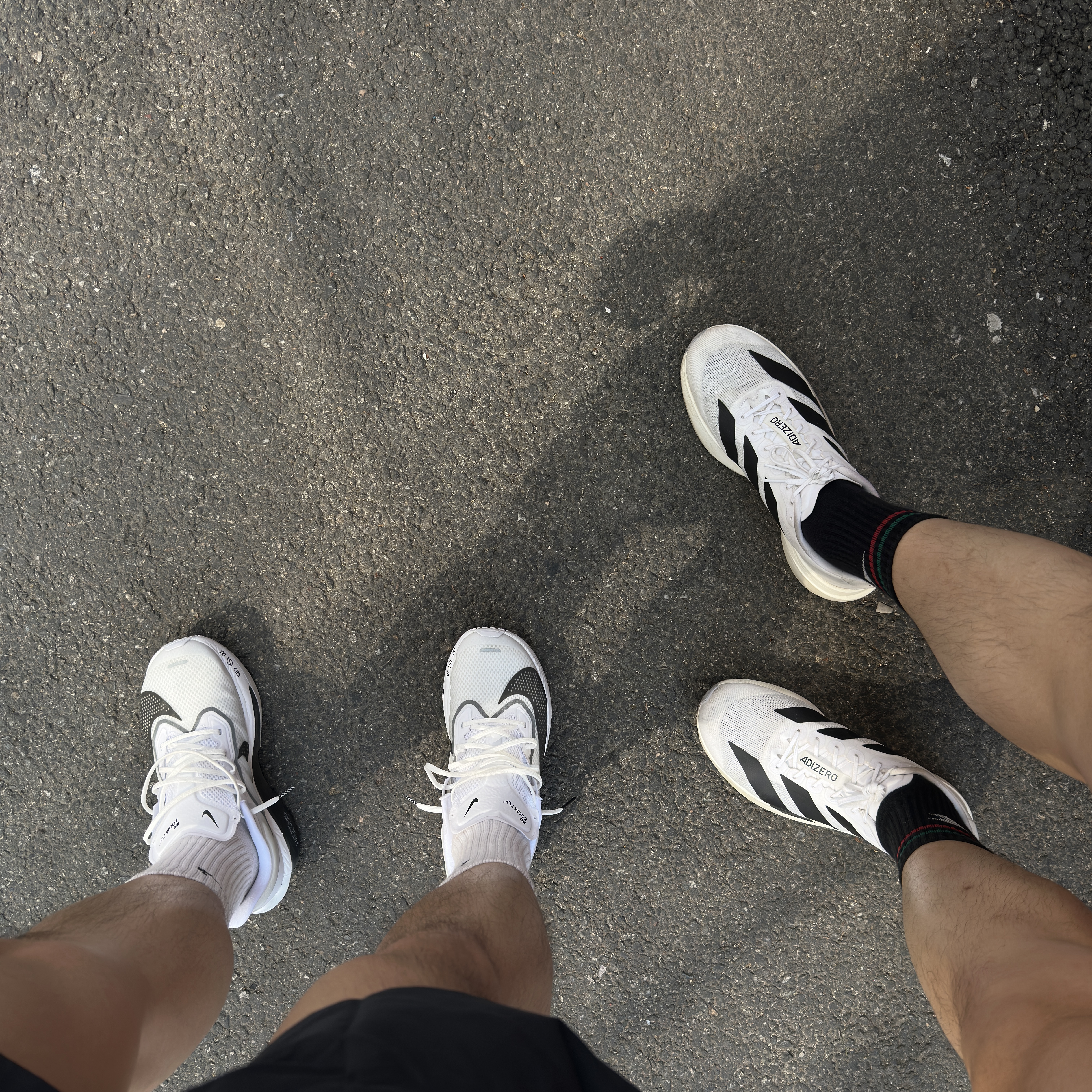 Nike Zoom Fly 6 White Smoke Grey 착용 스타일