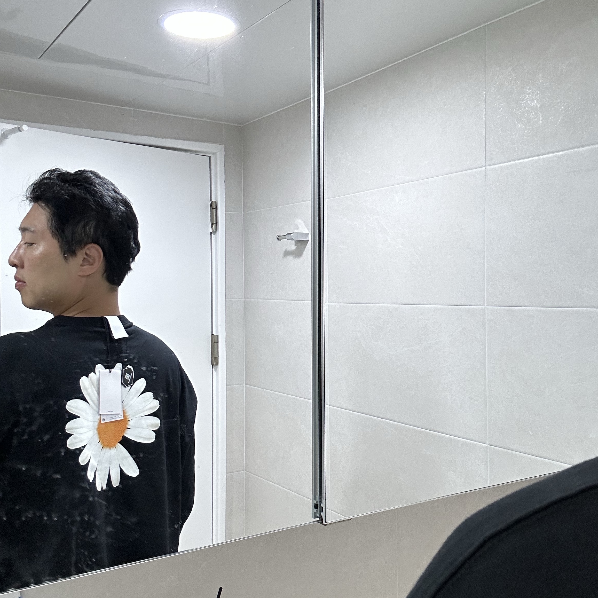 Nike x Peaceminusone LS T-Shirt Black (DR0098-010) 착용 스타일 - 2