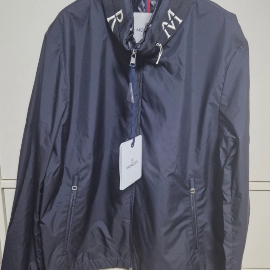 Moncler Beid Hooded Jacket Blue - 23SS 착용 스타일 - 1