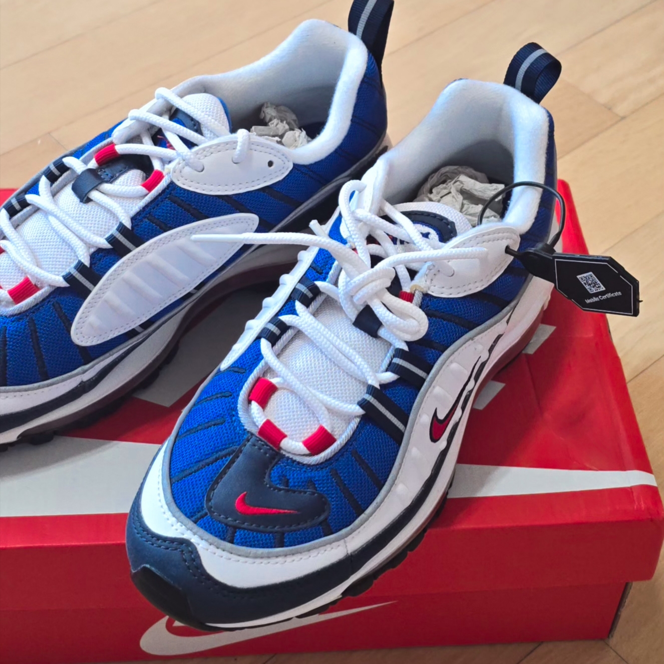 Nike Air Max 98 Gundam 2018 착용 스타일