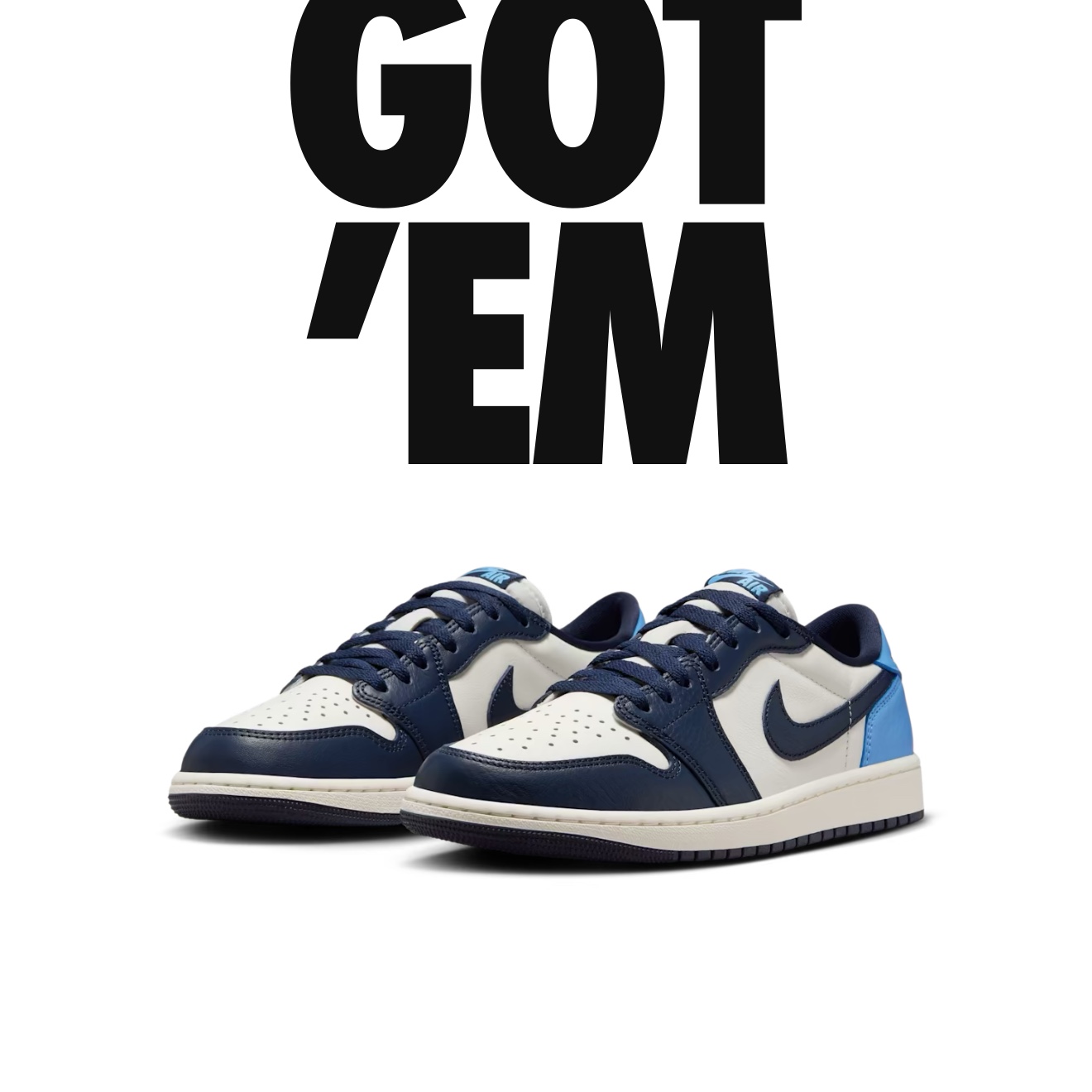 Jordan 1 Low Obsidian 착용 스타일