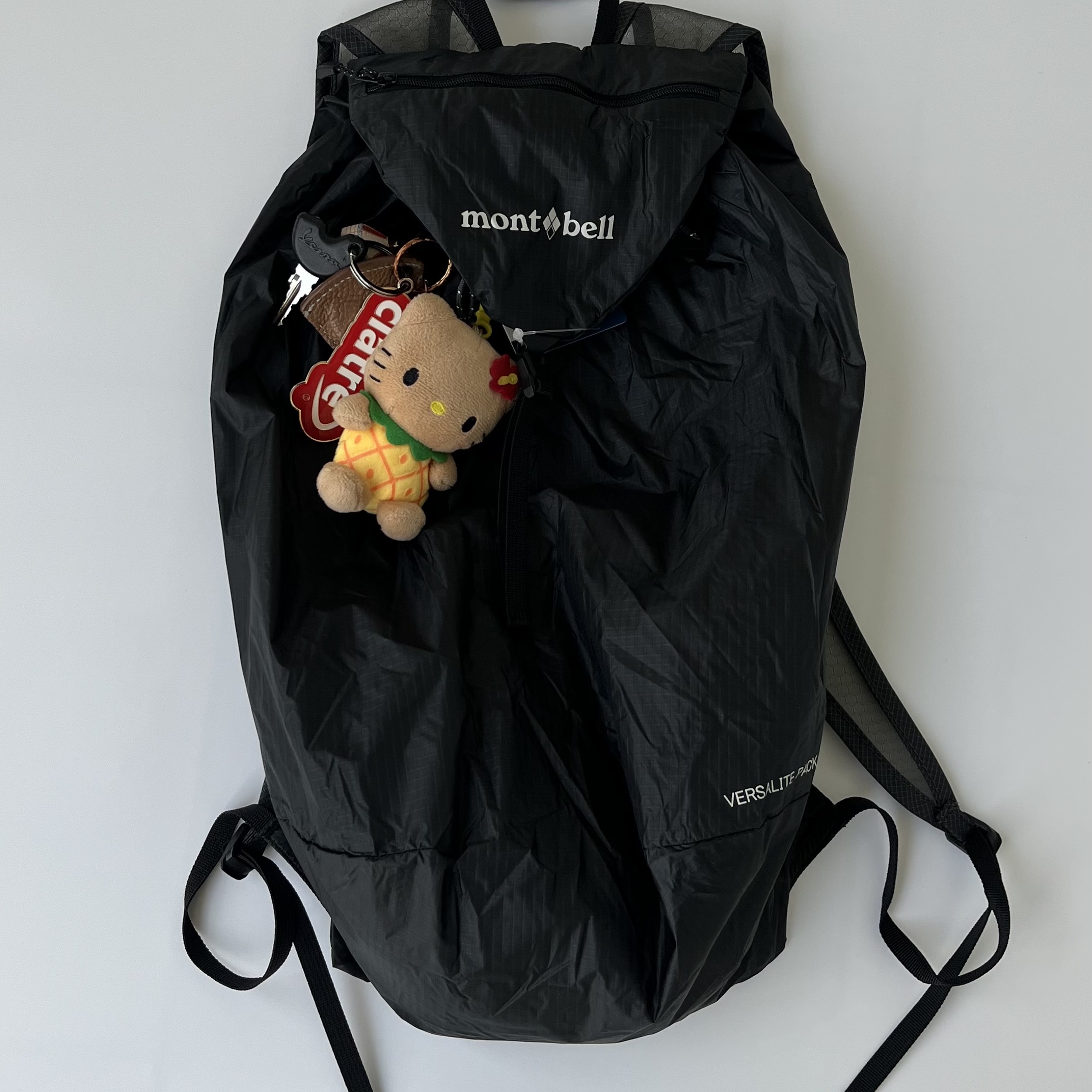 Montbell Versalite Pack 15 Backpack Gunmetal 착용 스타일 - 1