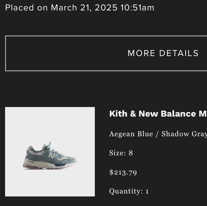 New Balance x Kith 992 Made in USA Aegean Blue Oyster 착용 스타일