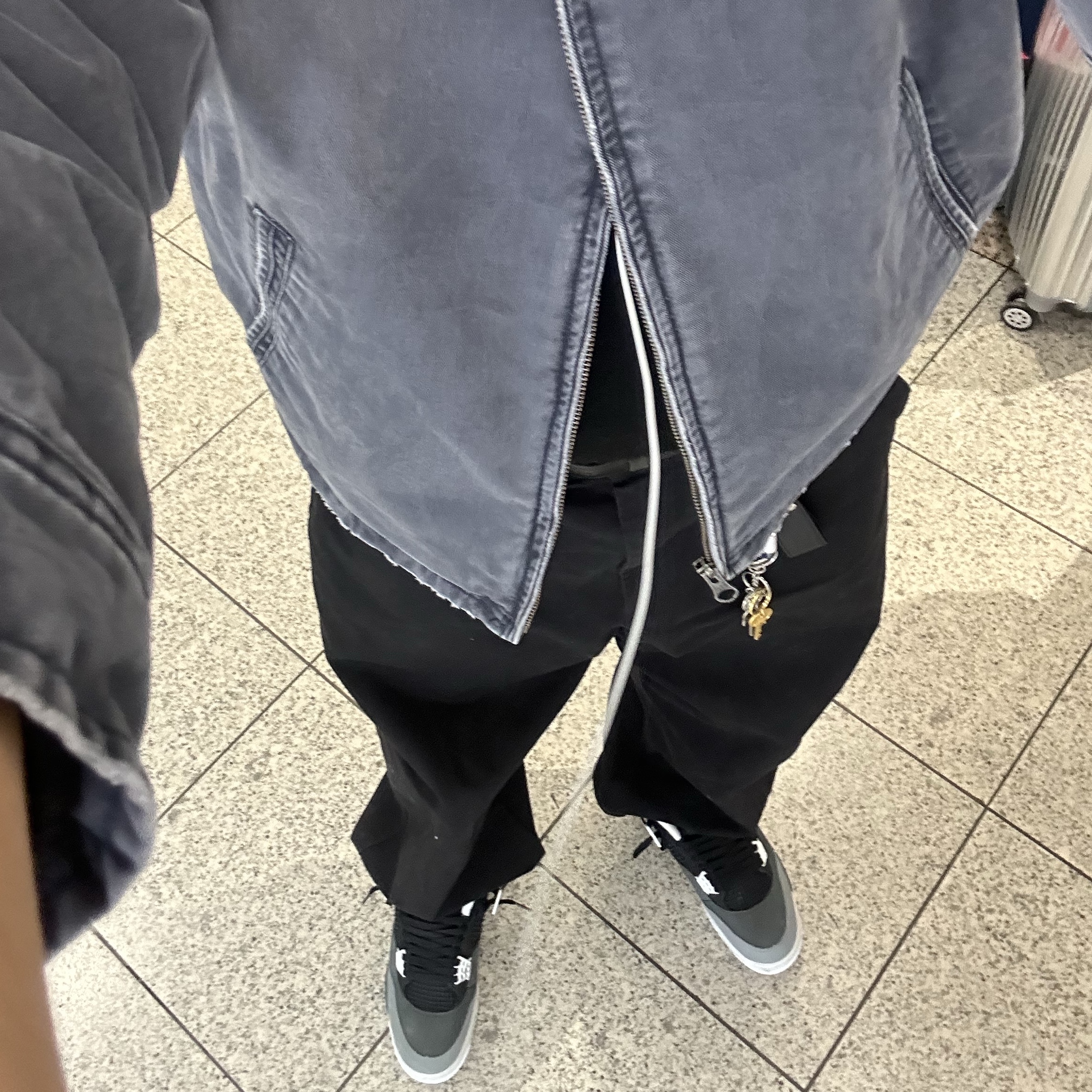 Jordan 4 Retro Fear 2024 착용 스타일