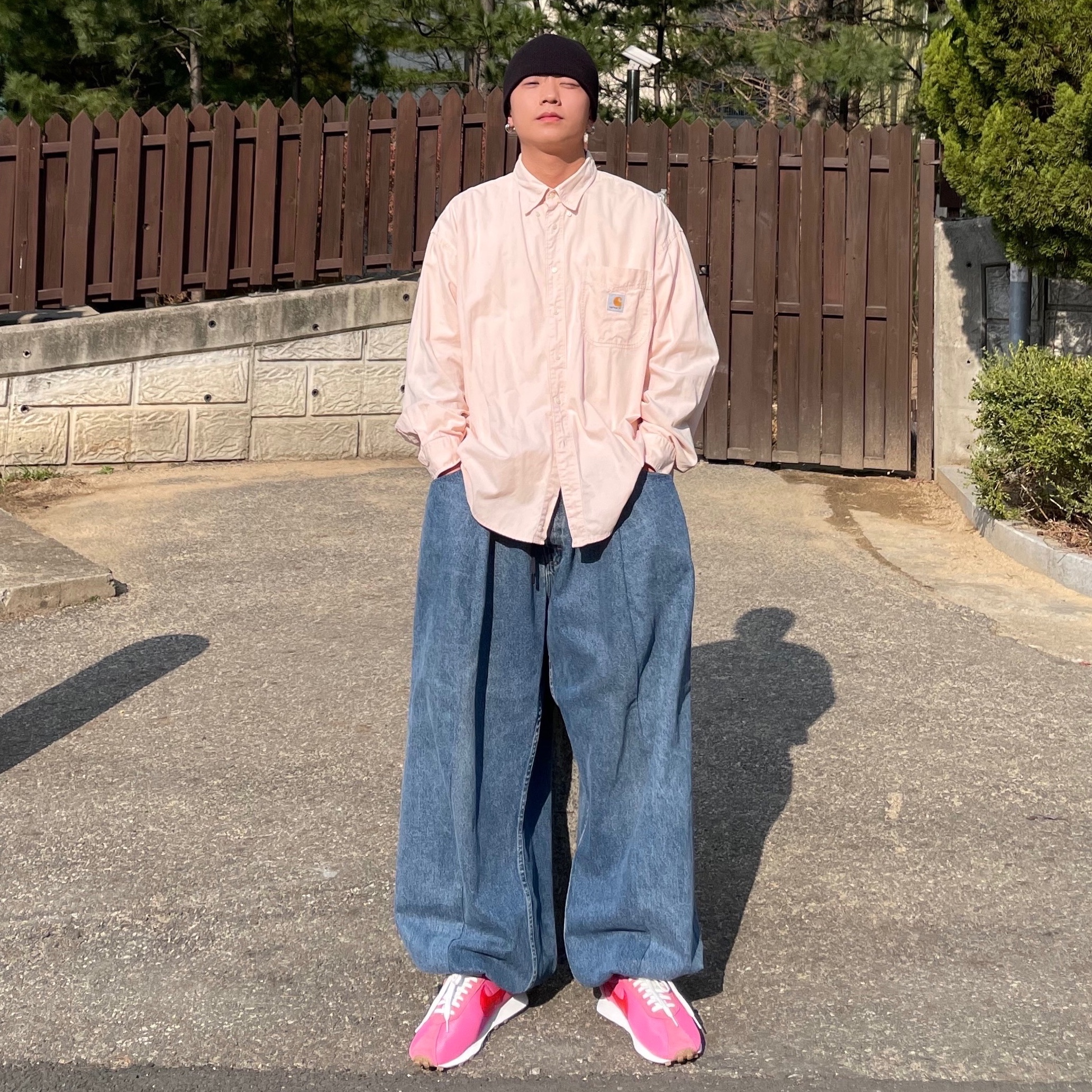(W) Nike LD-1000 Pinksicle Summit White 착용 스타일 - 1