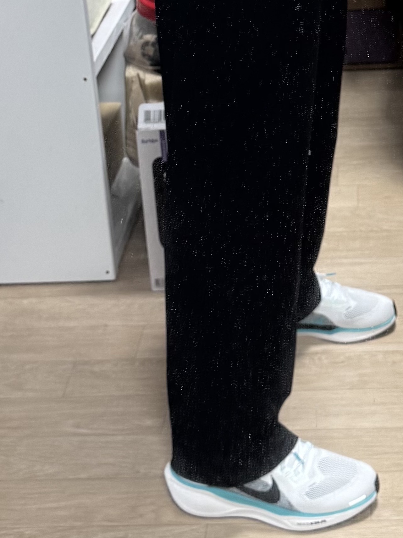 Nike Air Zoom Pegasus 41 White Dusty Cactus 착용 스타일