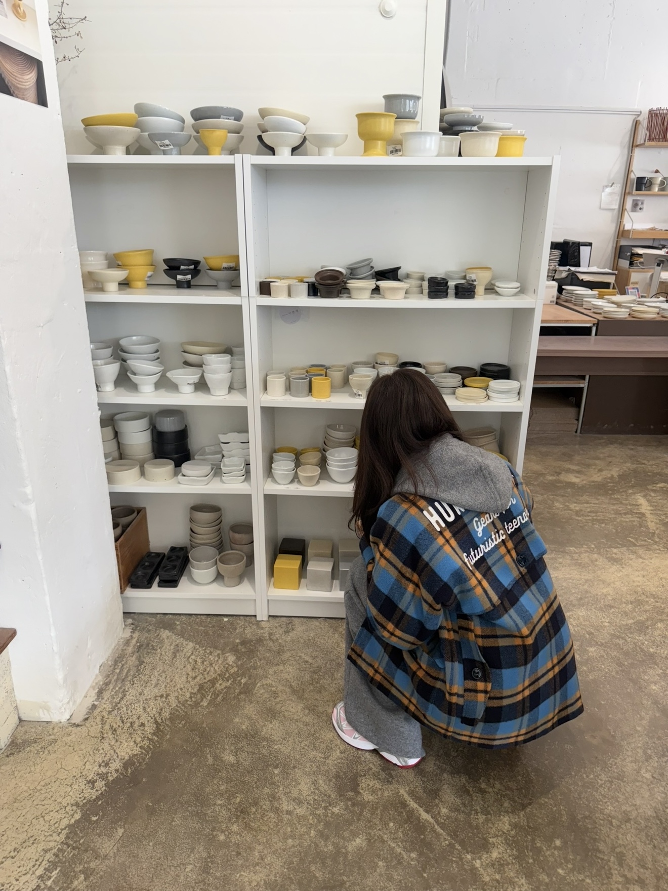 휴먼 메이드 헌팅 자켓 블루, 살로몬 x 샌디 리앙 XT-위스퍼 페어리 테일 실버 착용 스타일 - 4