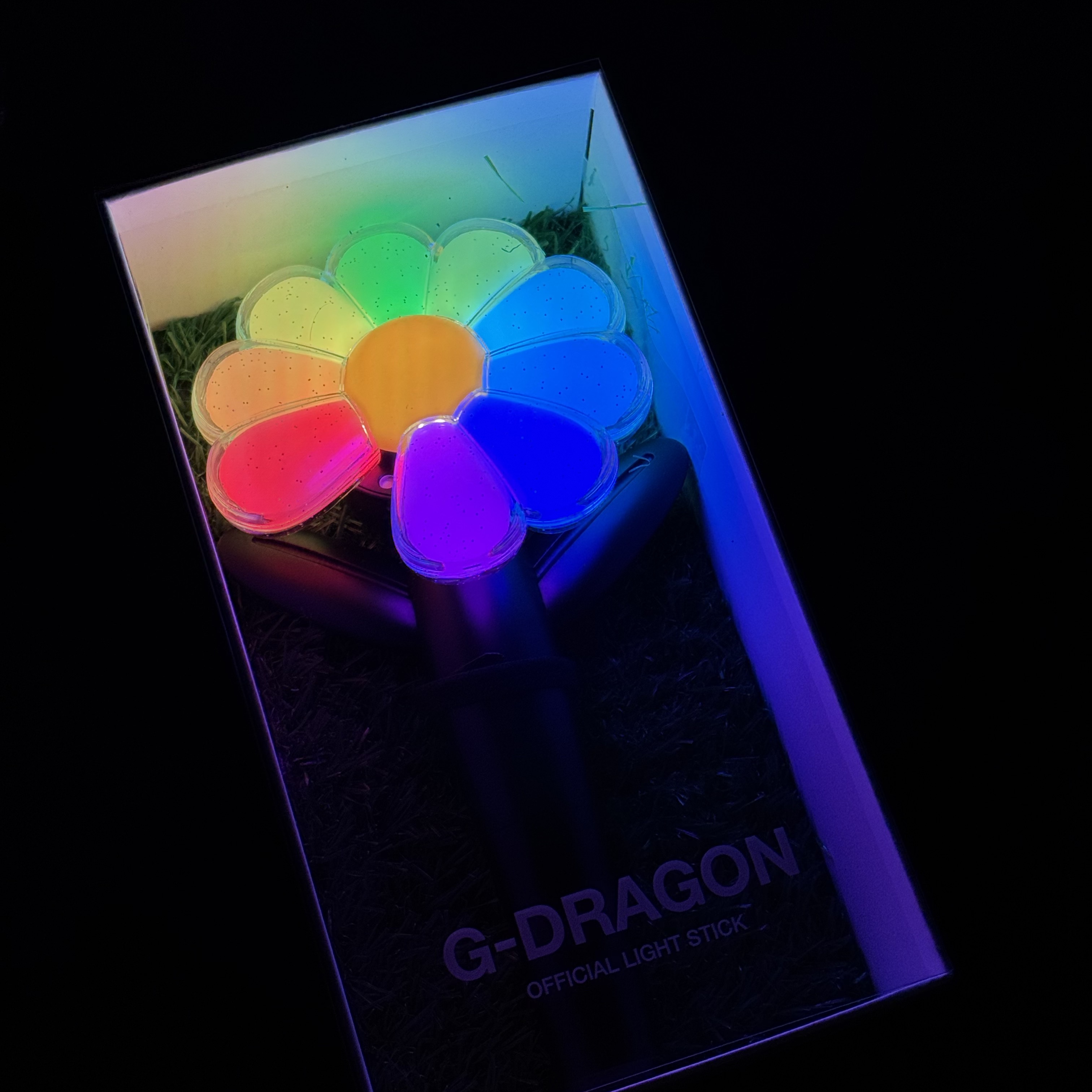 G-DRAGON Ubermensch Official Light Stick 착용 스타일