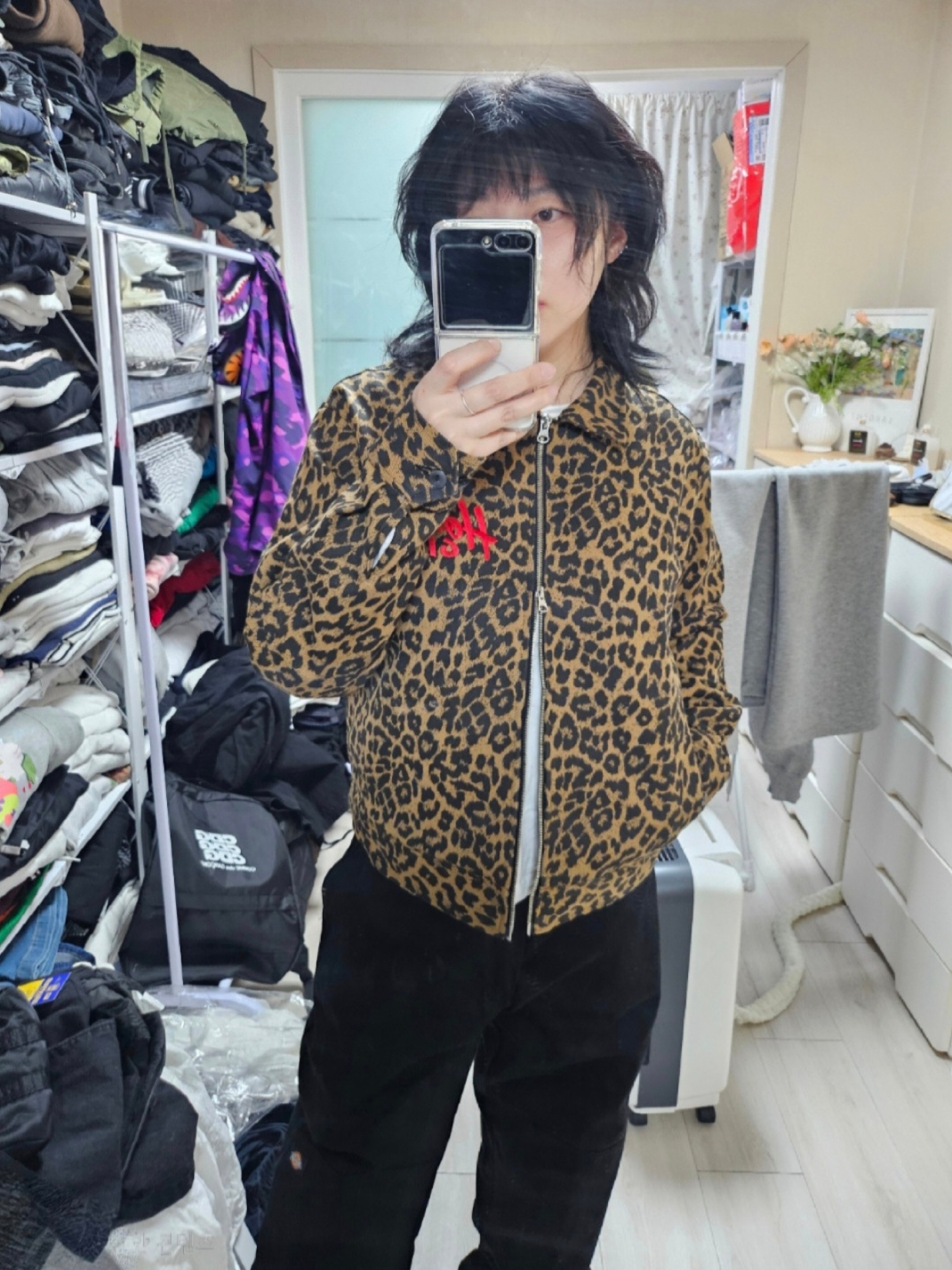 Dickies Loose Fit Double Knee Work Pants Black 착용 스타일